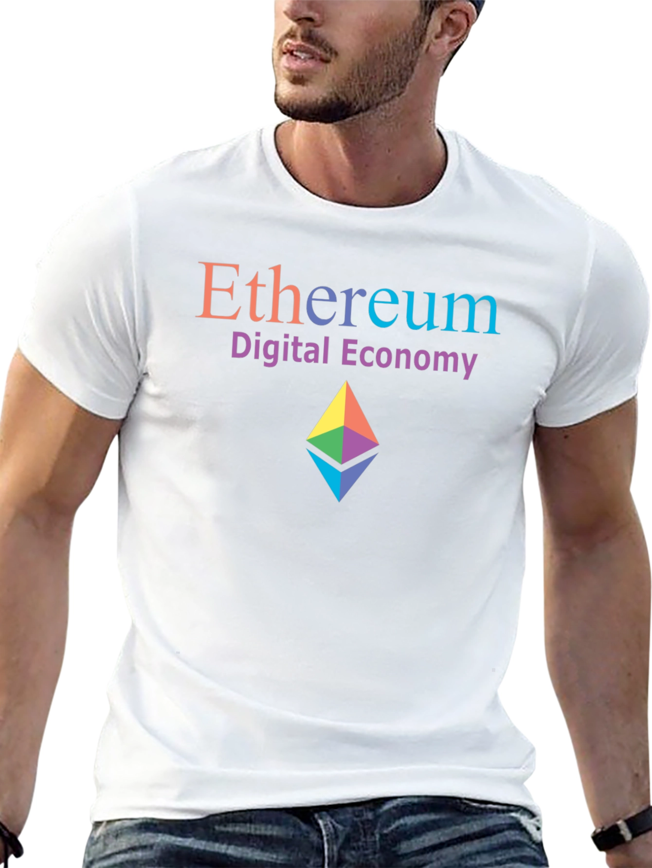 Ethereum Digital Economy Graphic T-Shirt