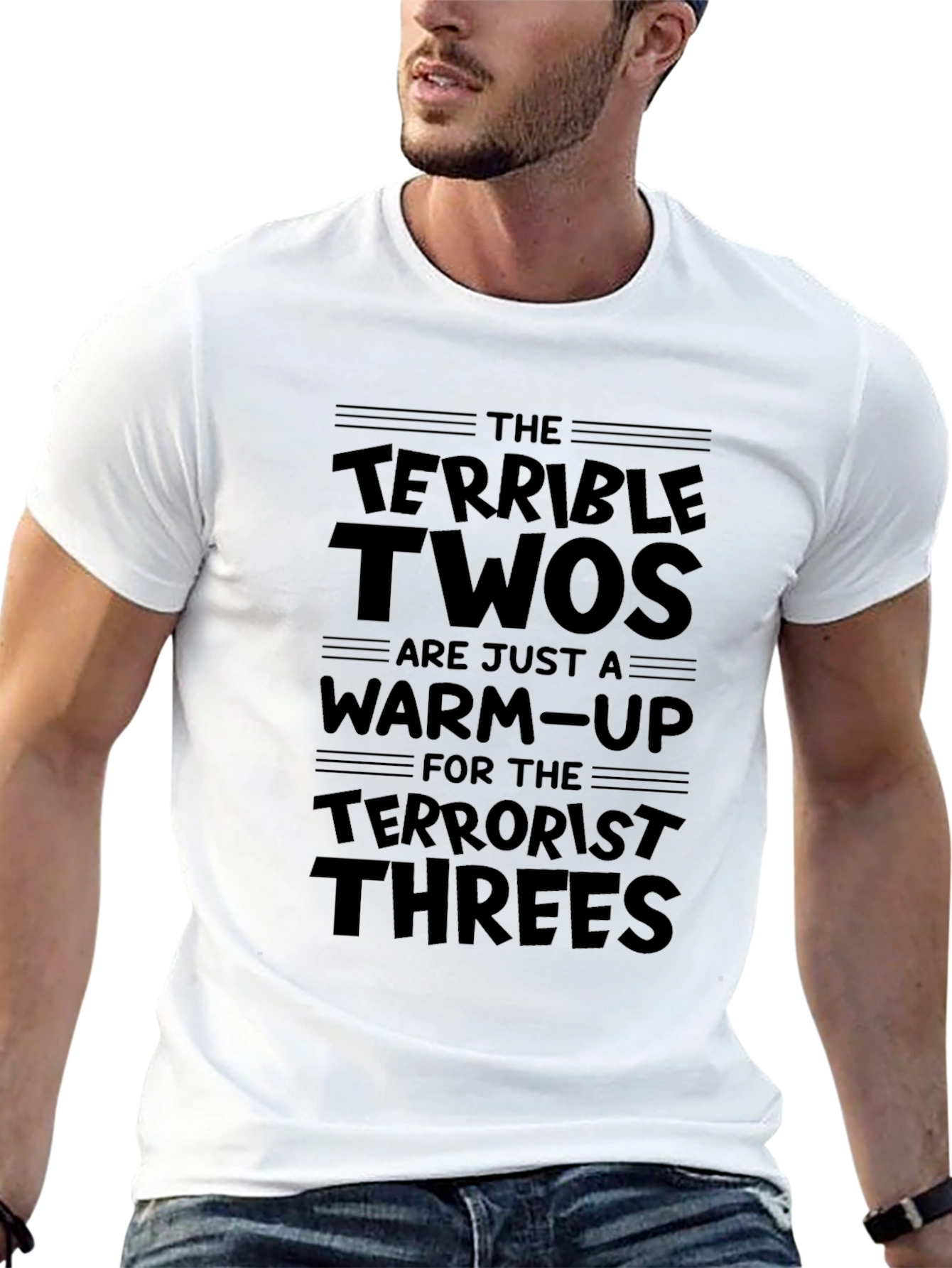 Terrible Twos T-Shirt - Funny Parenting Tee