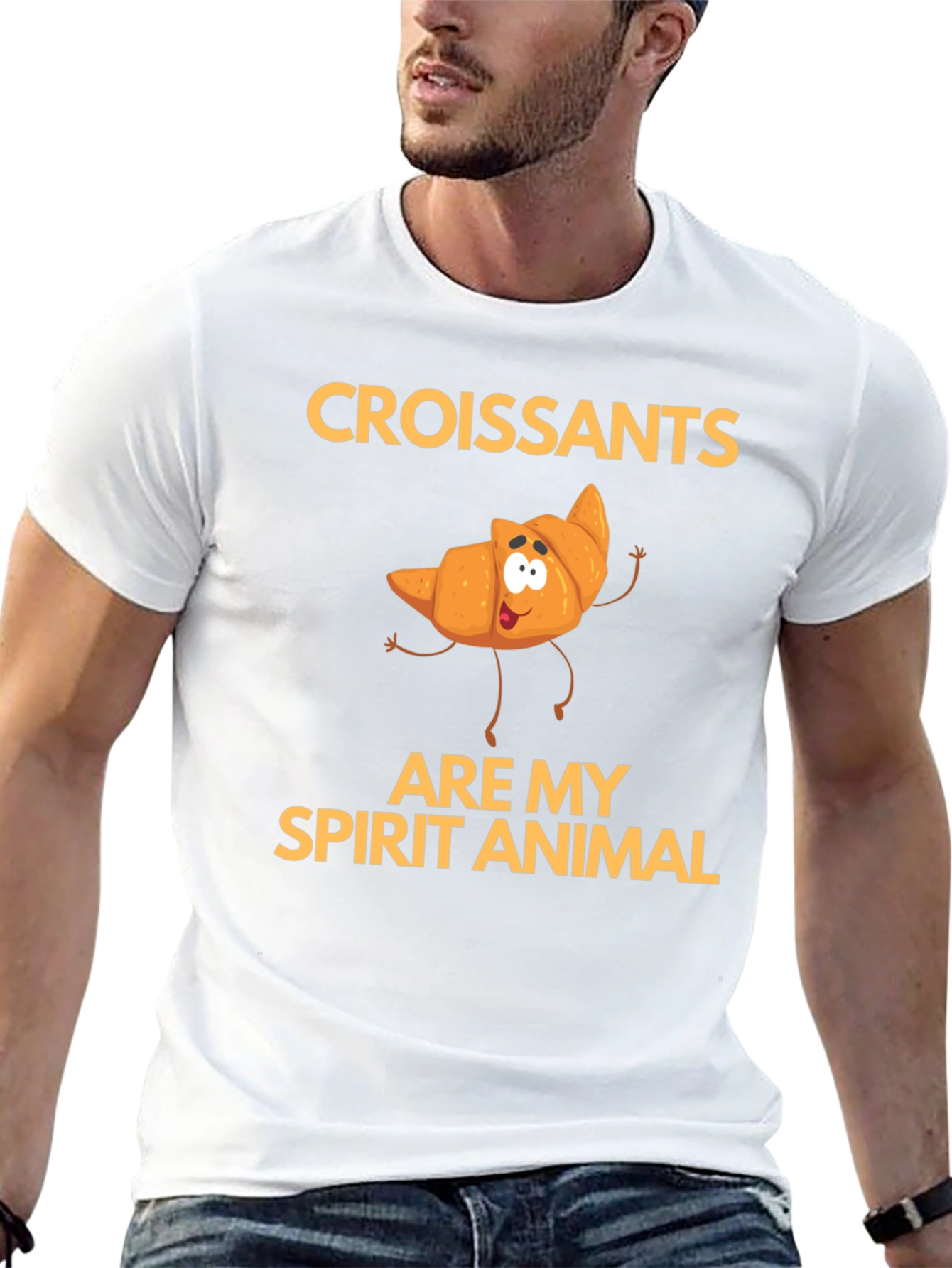 Croissants Are My Spirit Animal T-Shirt