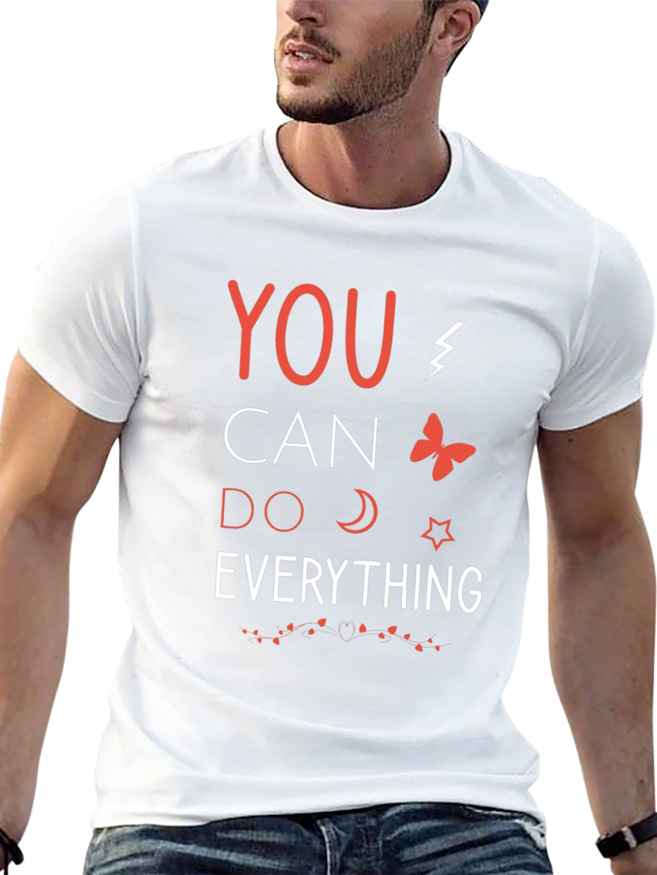 Motivational Graphic T-Shirt - You Can Do Everything!