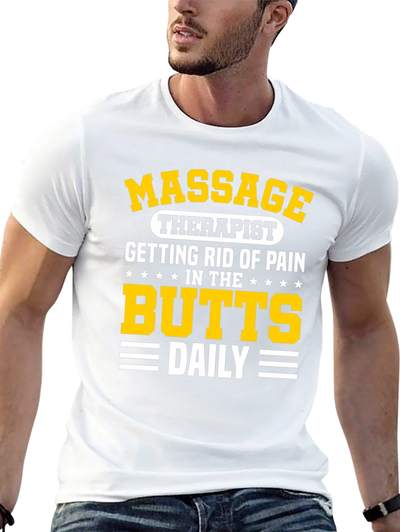 Massage Therapist T-Shirt - Butts Daily