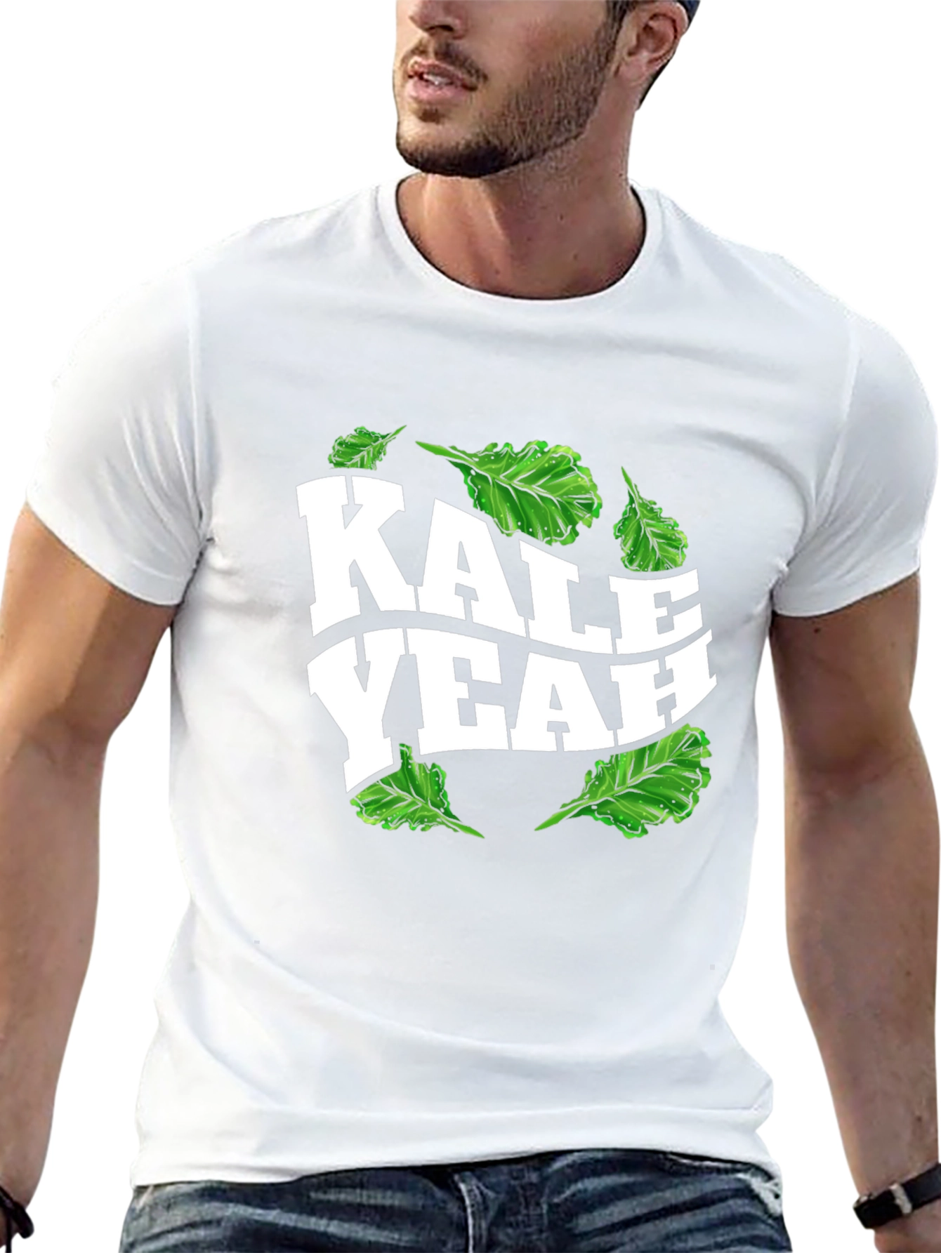 Kale Yeah T-Shirt - Funny Vegan Graphic Tee