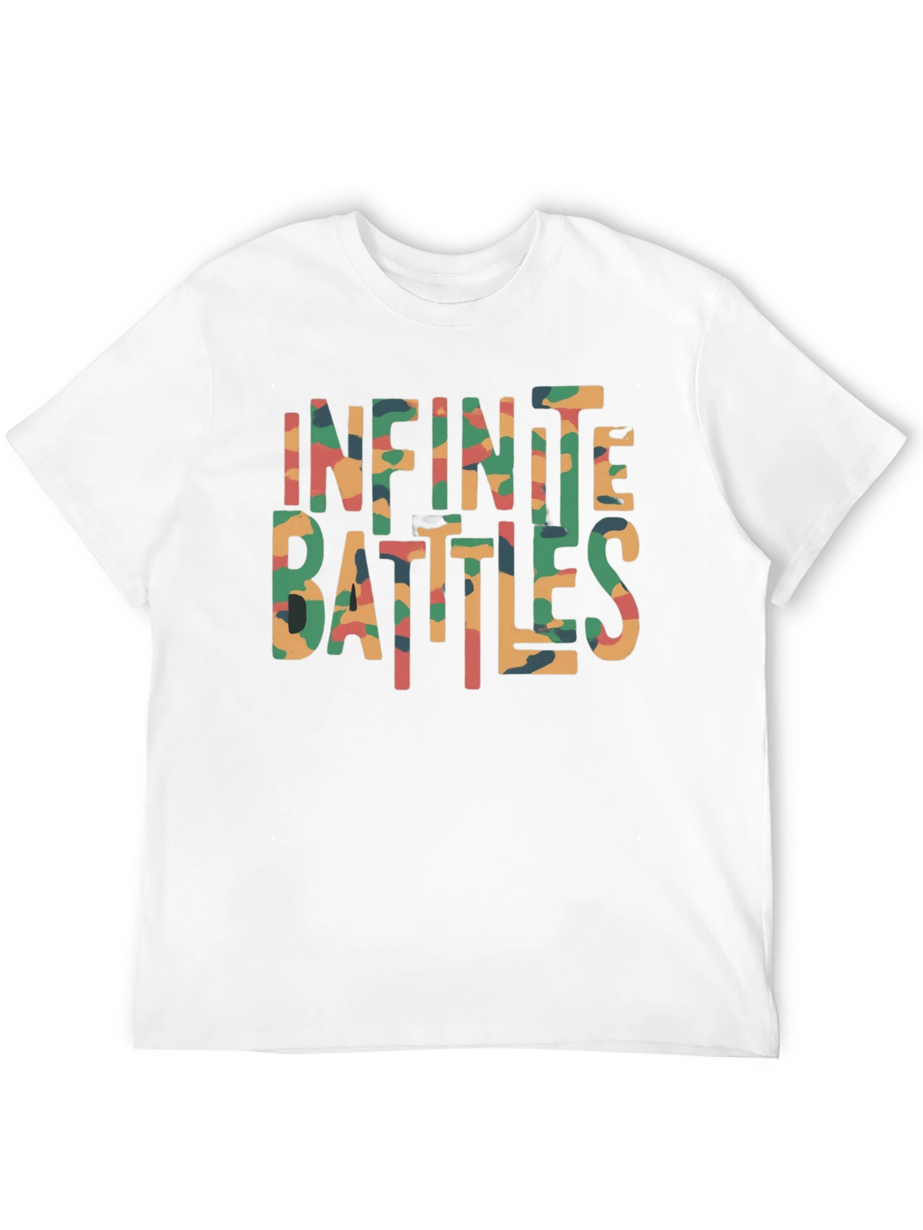 Infinite Battles Camo Graphic Tee