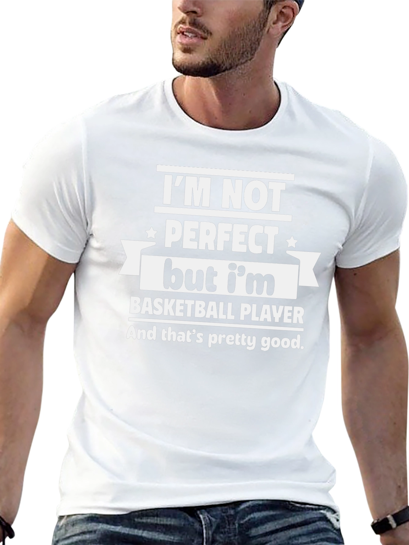 Basketball Player Graphic T-Shirt