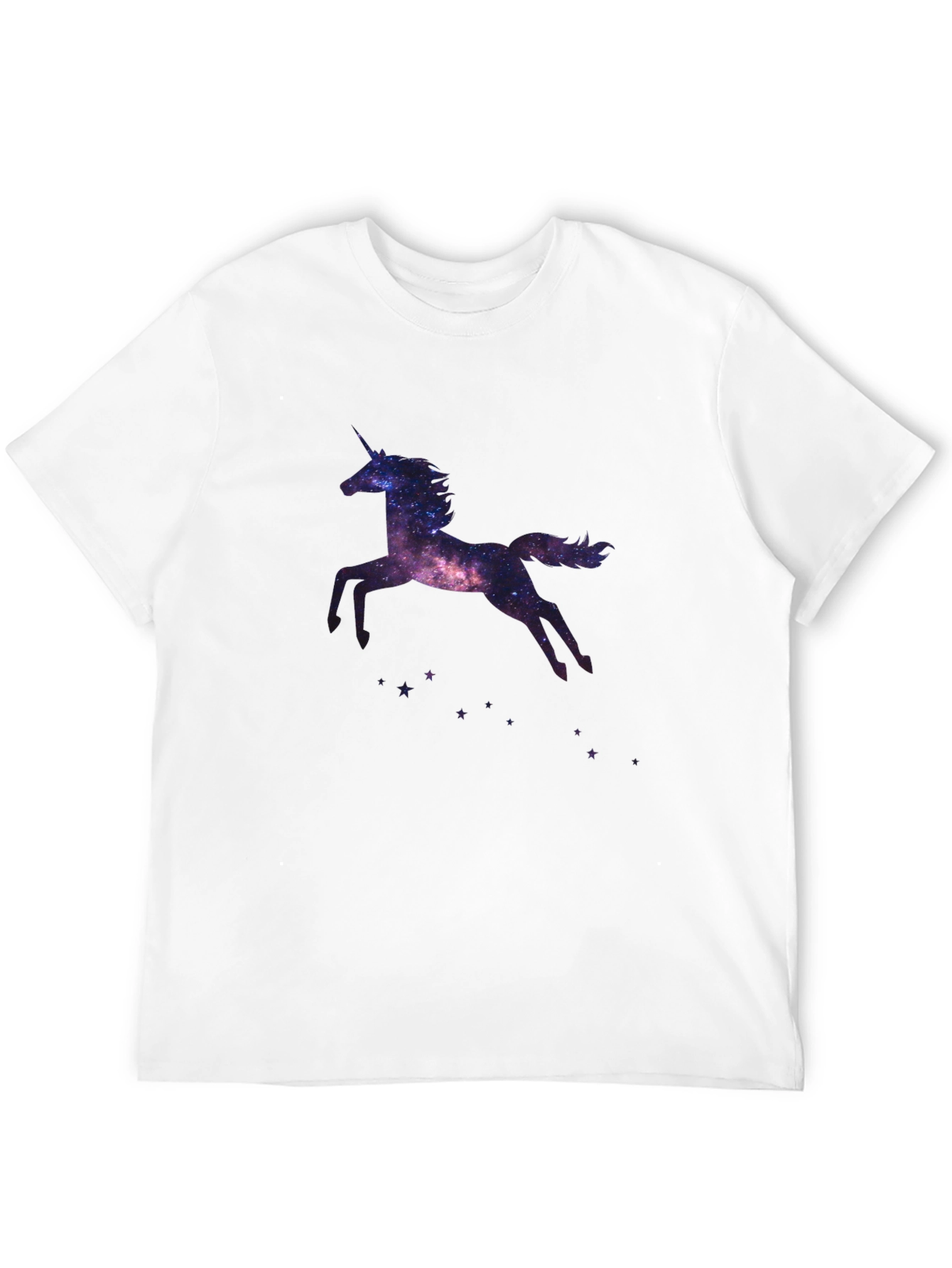 Galaxy Unicorn Black T-Shirt