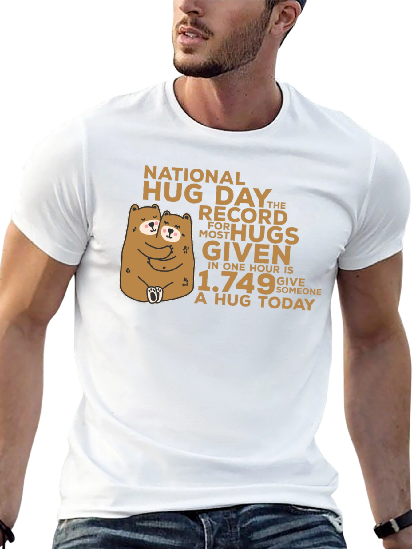 National Hug Day T-Shirt: Give Someone a Hug Today!