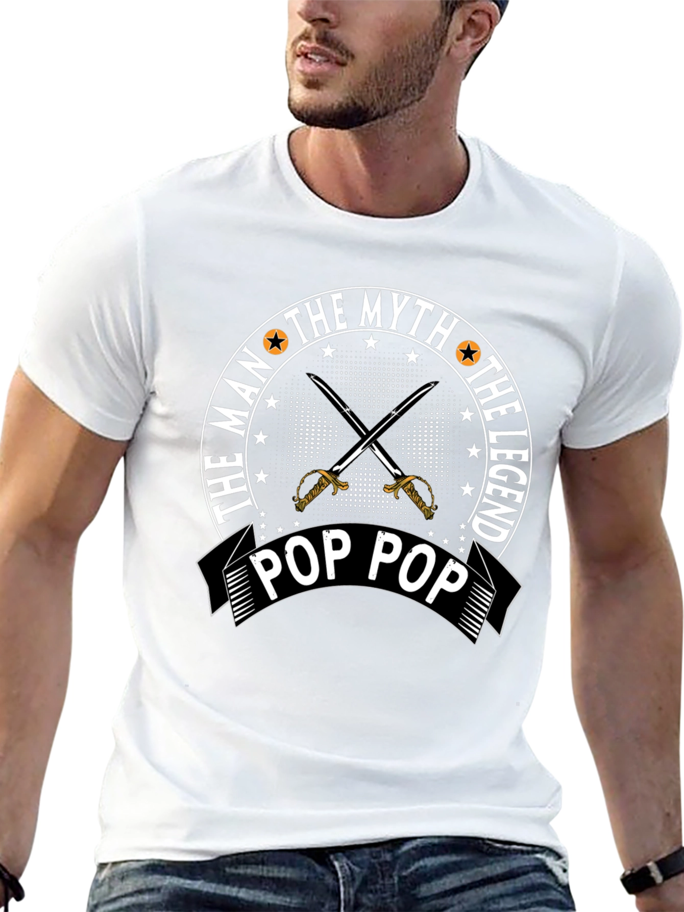 Pop Pop: The Man Myth Legend T-Shirt