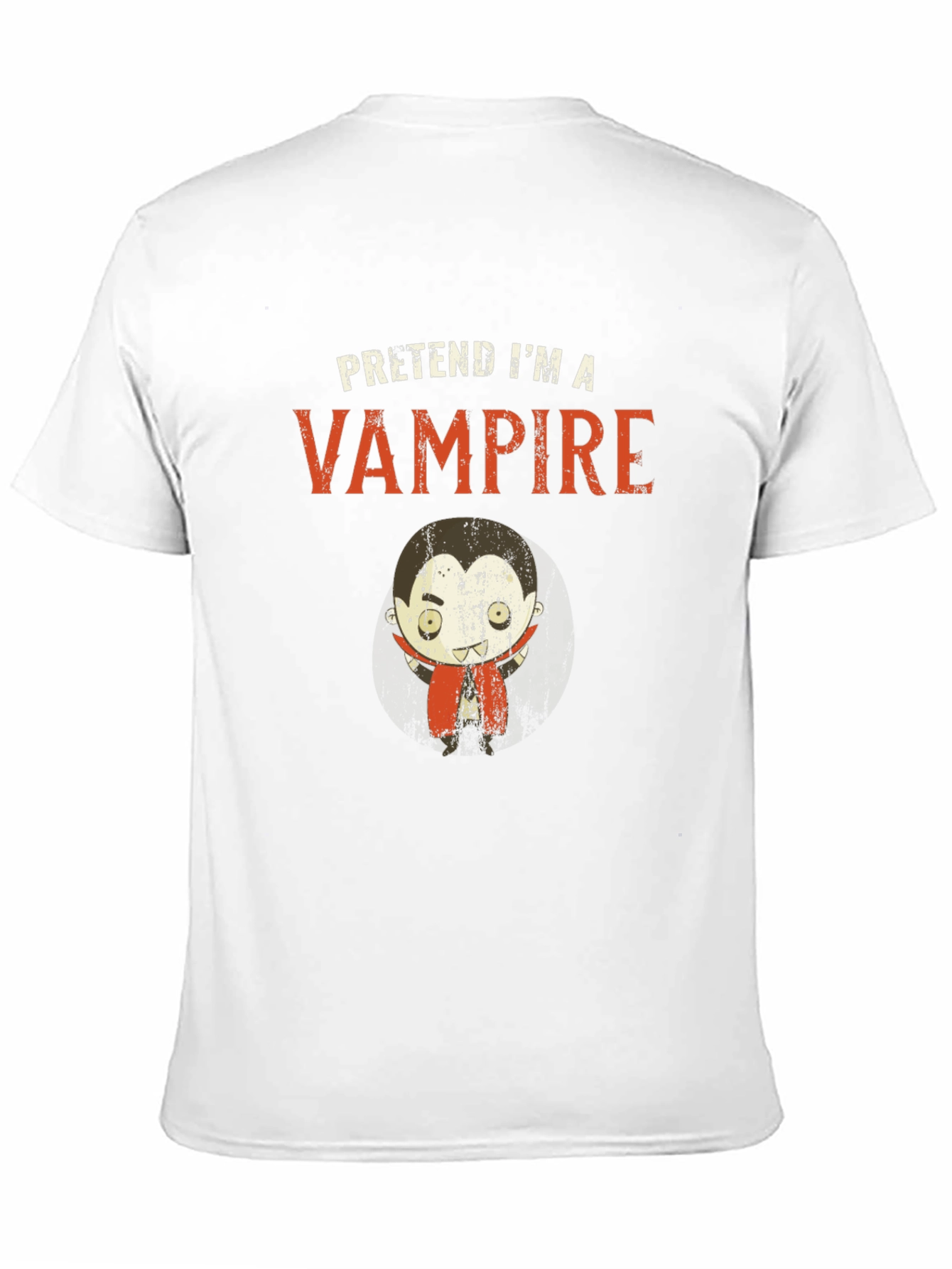 Pretend Im A Vampire Funny Halloween T-Shirt