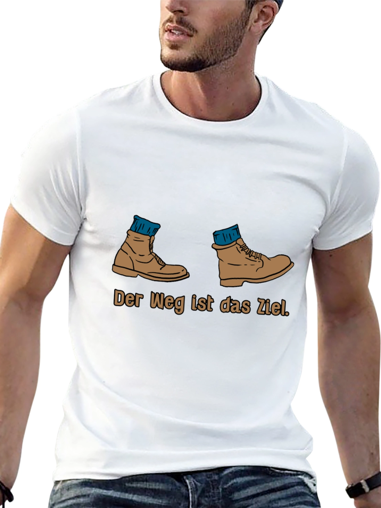 Hiking Boots Tee - Der Weg ist das Ziel