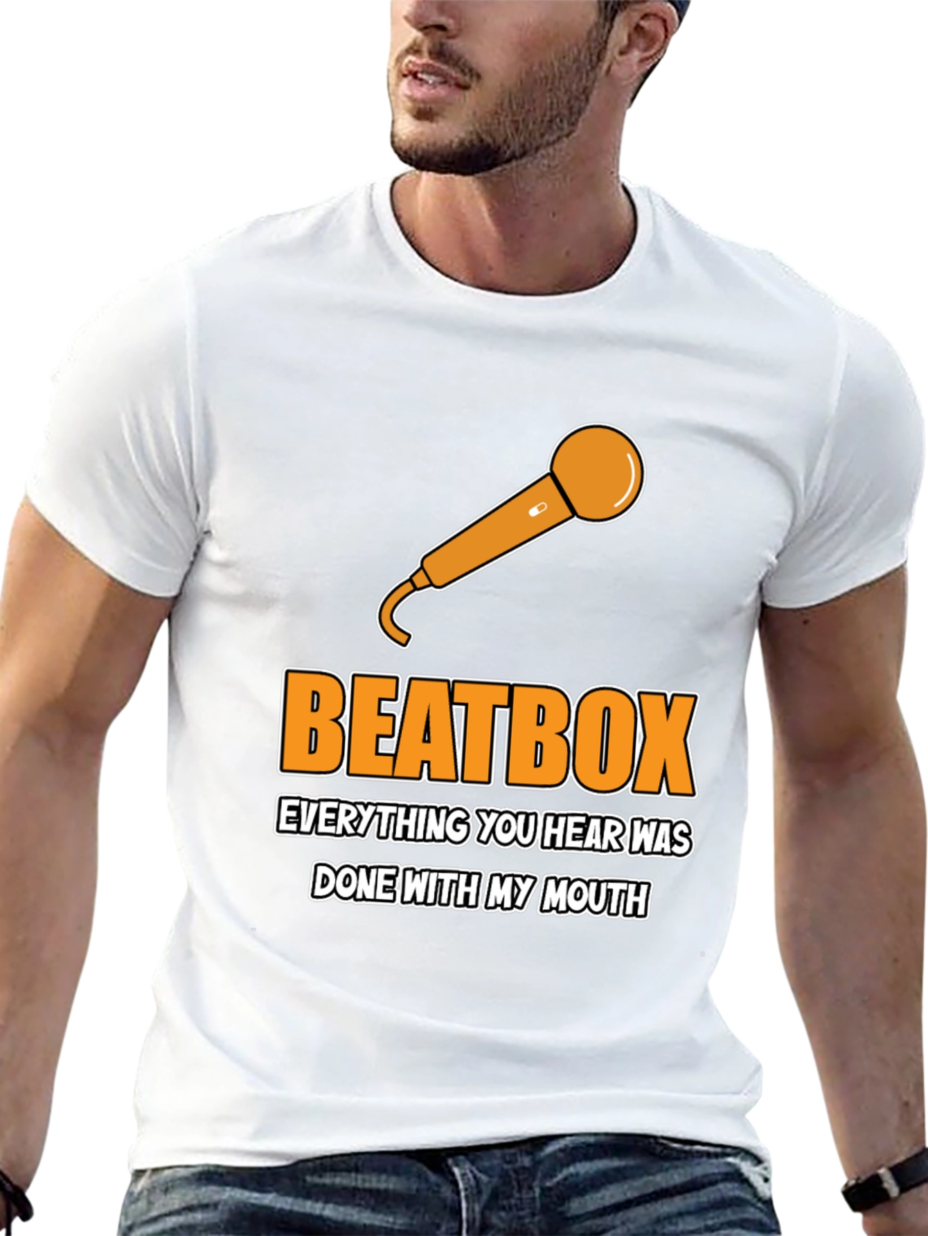 Beatbox Everything You Hear Mens Graphic Tee