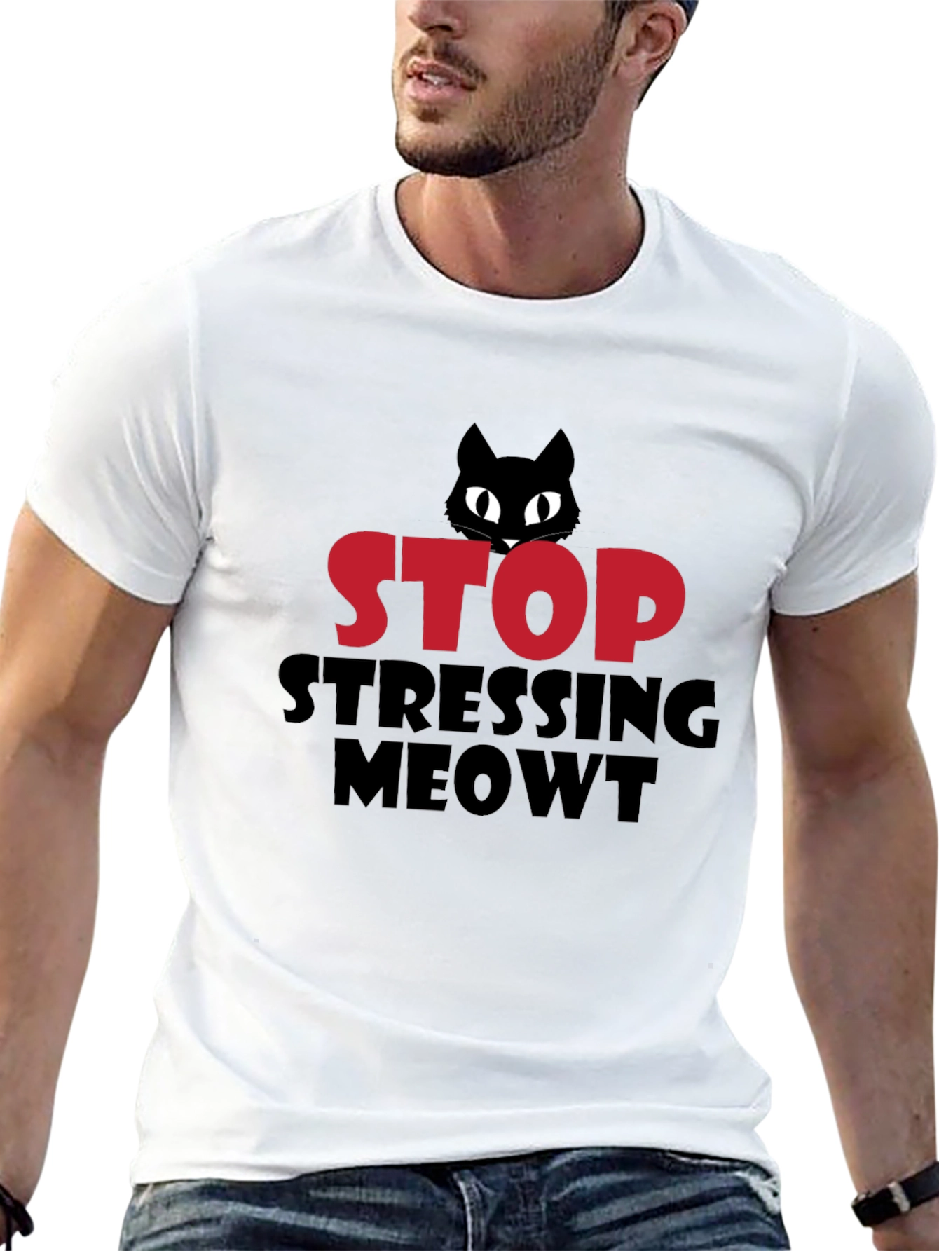 Stop Stressing Meowt Cat T-Shirt