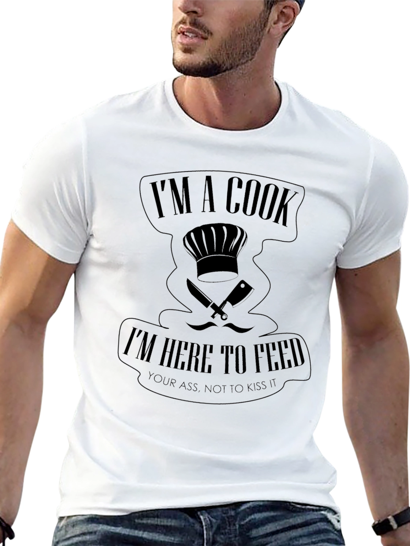 Im A Cook Funny Graphic Print Tee