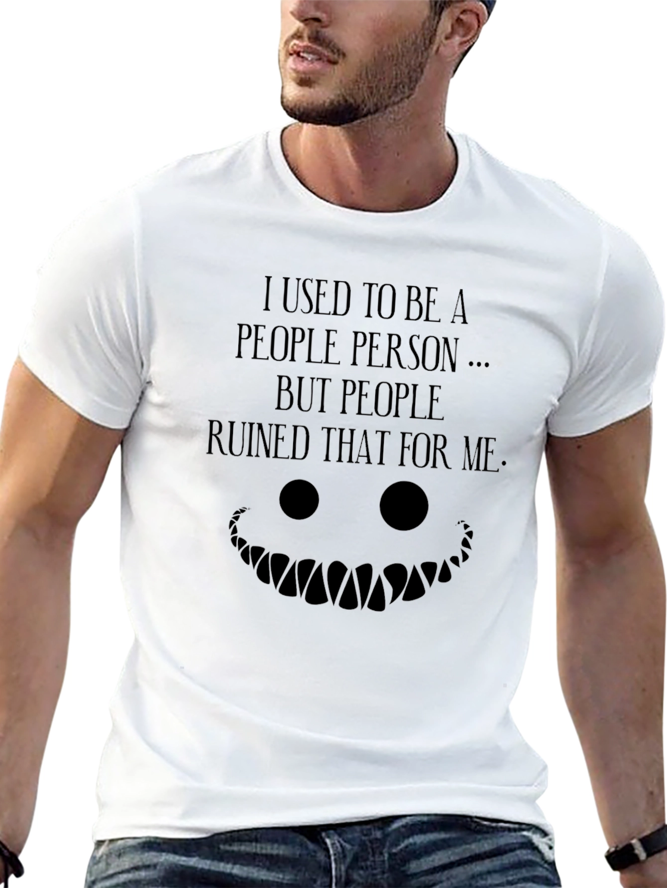 I Used To Be A People Person Graphic Tee