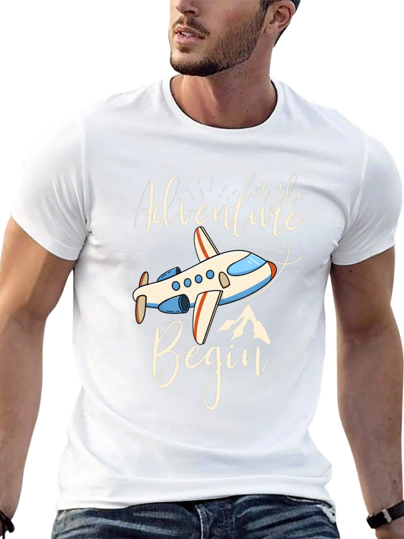 Adventure Begins Graphic T-Shirt