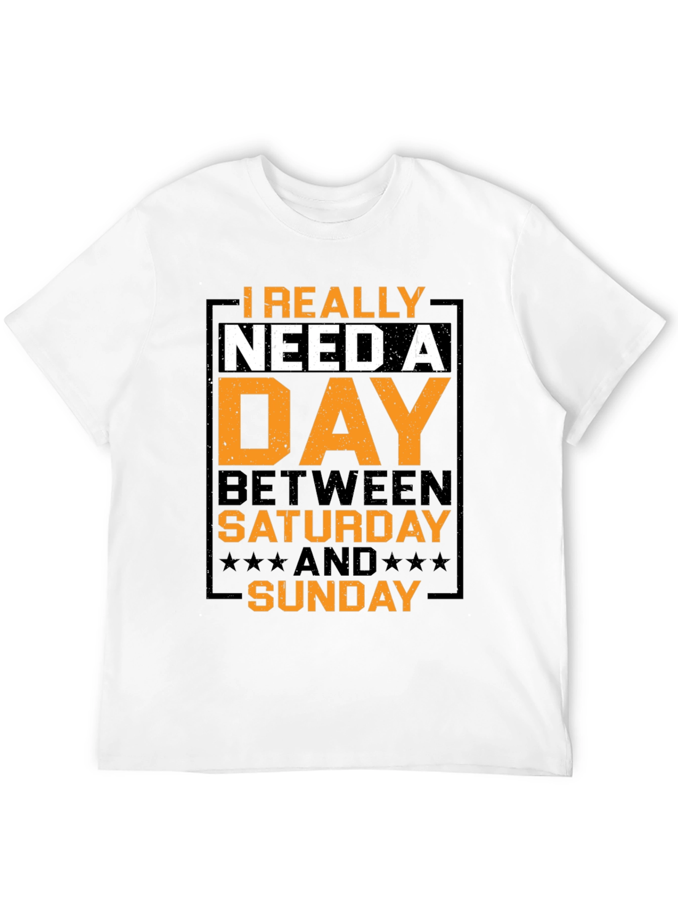 Humorous Day Between Graphic T-Shirt