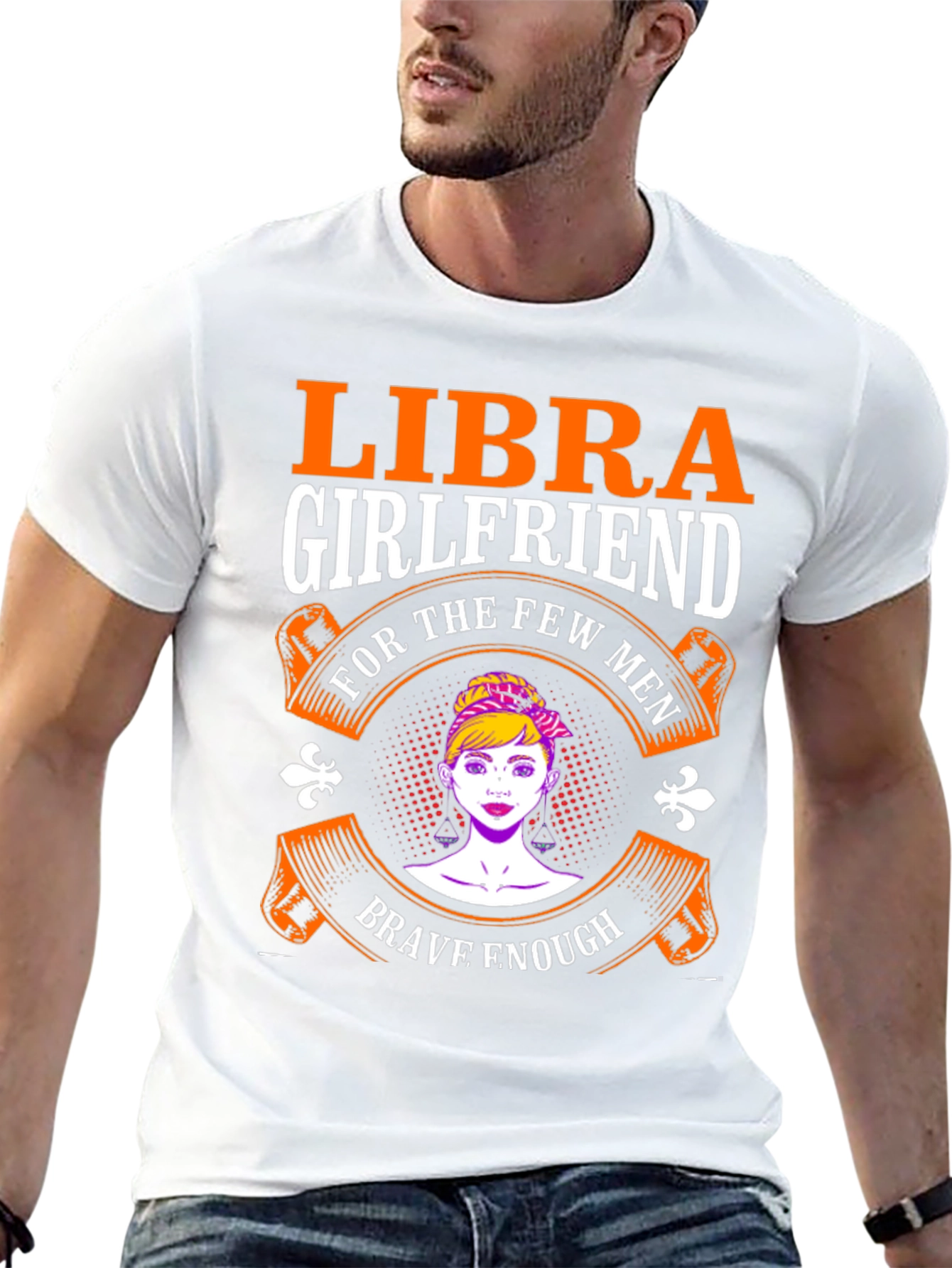 Libra Girlfriend T-Shirt - Brave Enough Graphic Tee