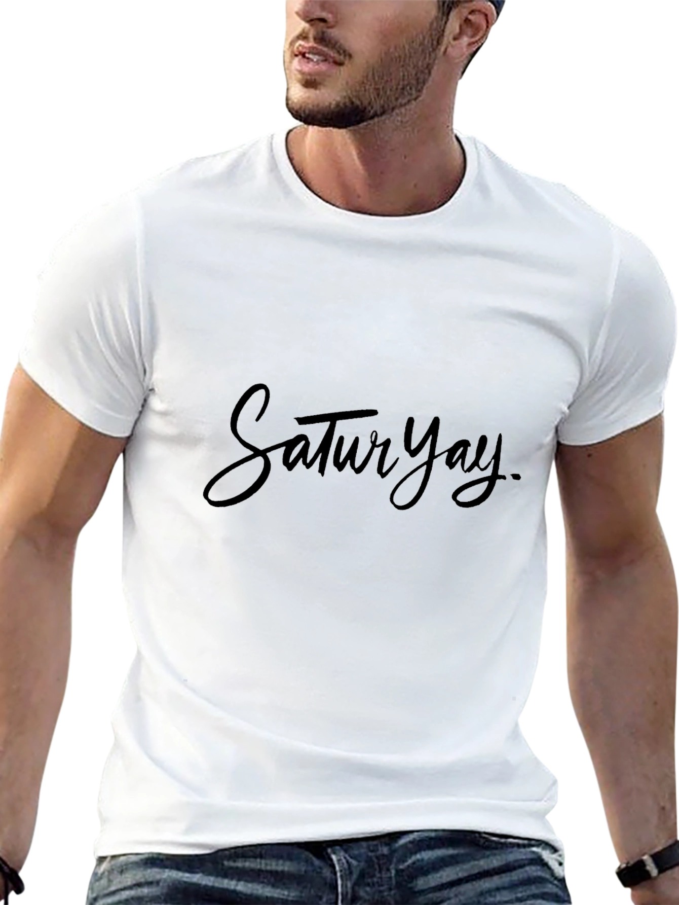 SaturYay Graphic T-Shirt - Relaxed Fit