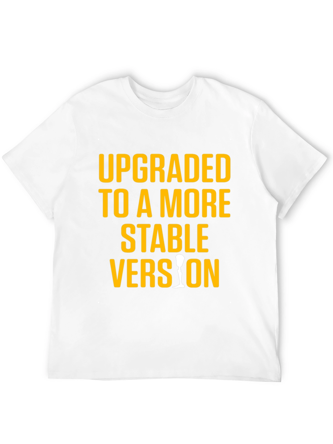 Upgraded Stable Version Graphic Tee - Black