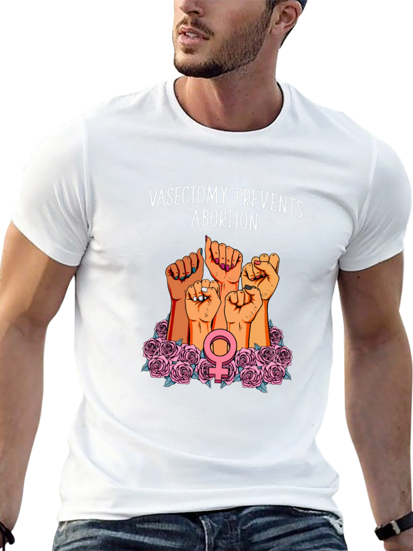 Vasectomy Prevents Abortion Graphic T-Shirt