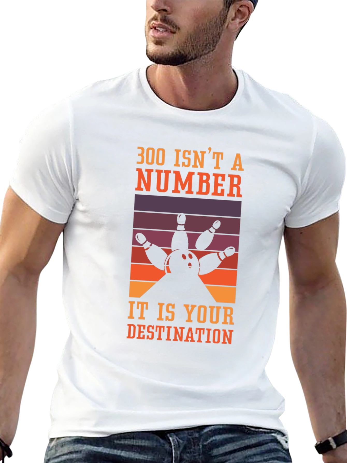 300 Isnt a Number Bowling T-Shirt