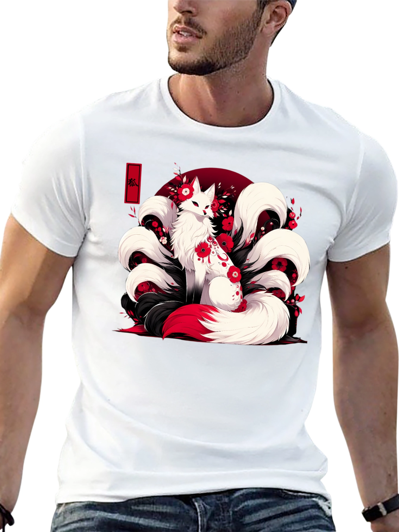 Nine-Tailed Fox Graphic Tee