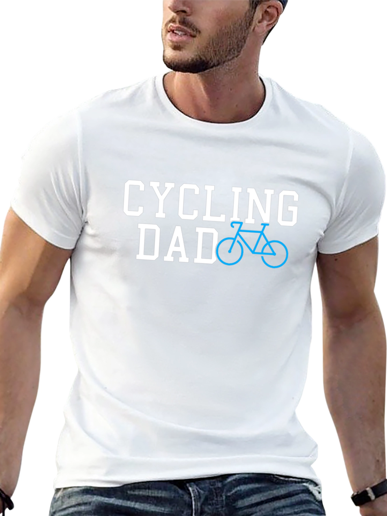 Cycling Dad T-Shirt - Fathers Day Gift