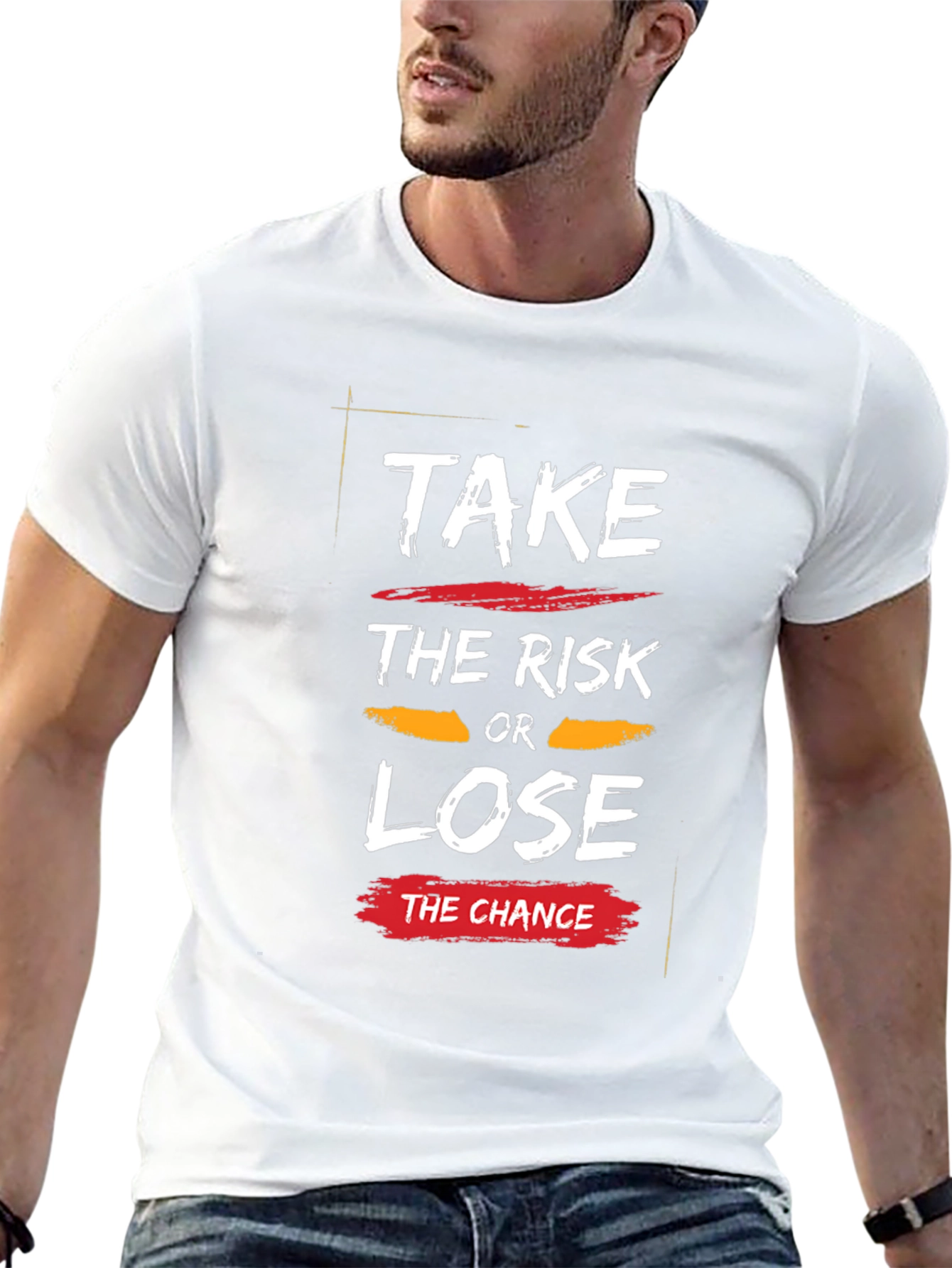 Take the Risk Graphic T-Shirt - Black