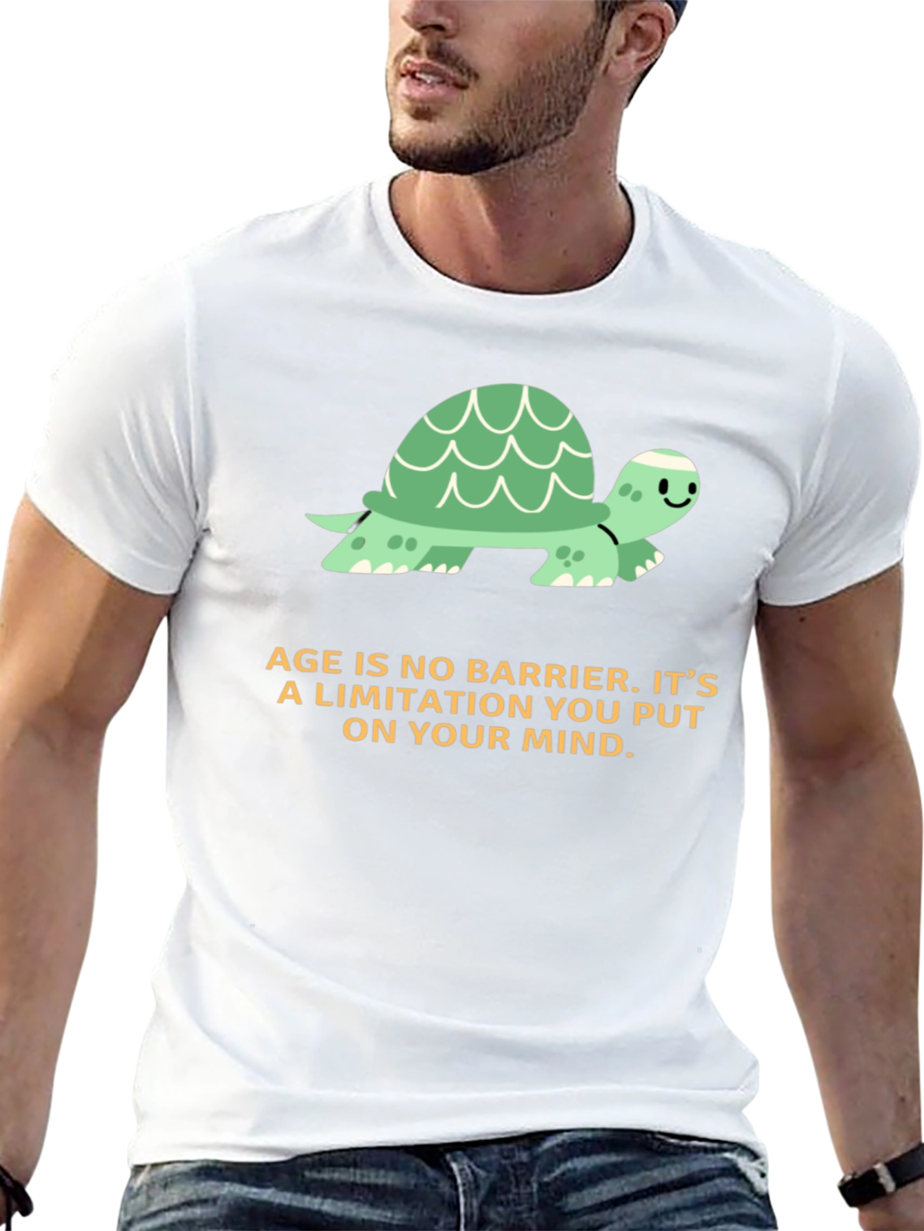 Age is No Barrier Turtle T-Shirt
