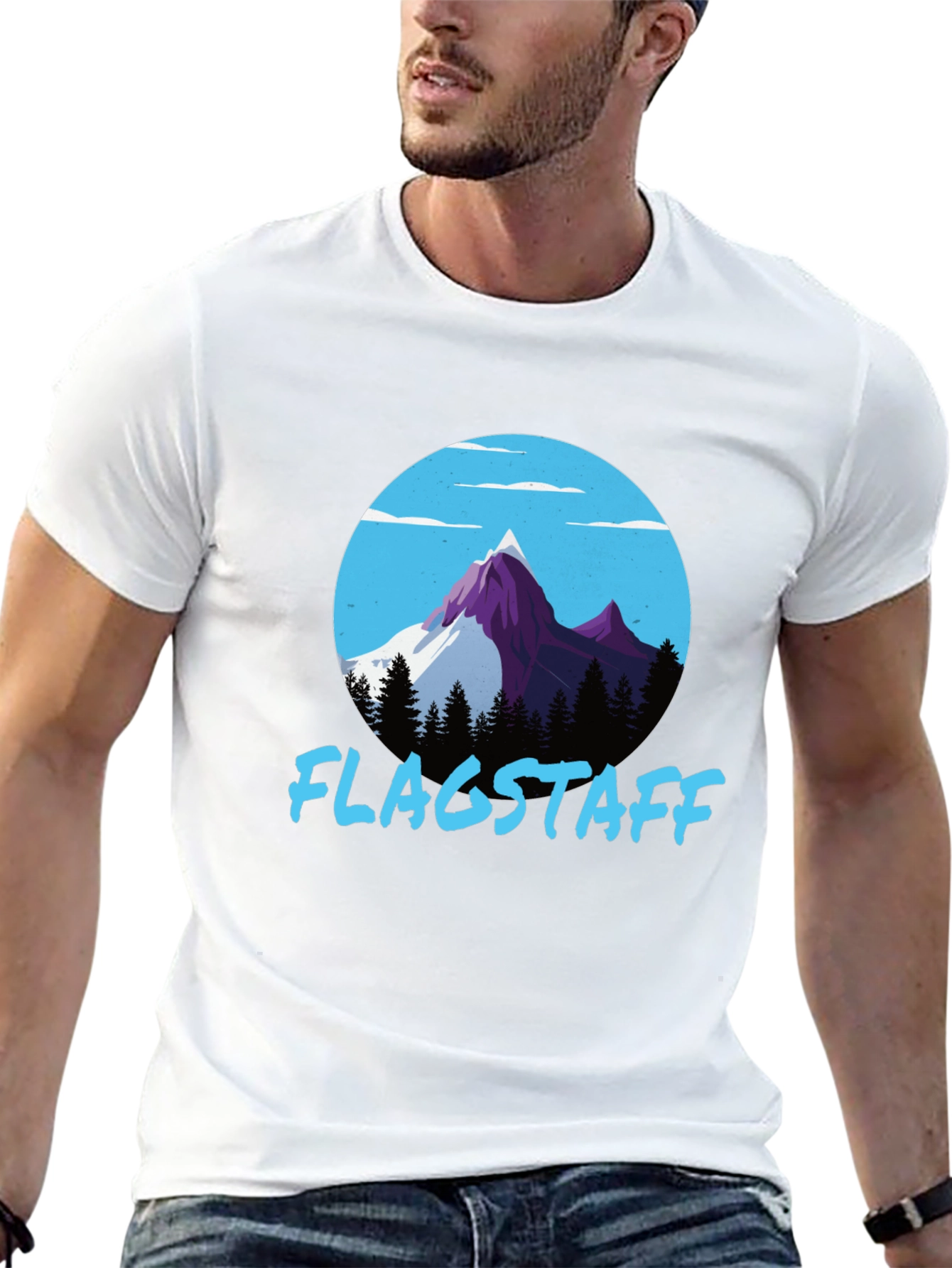 Flagstaff Mountain Graphic Tee - Black