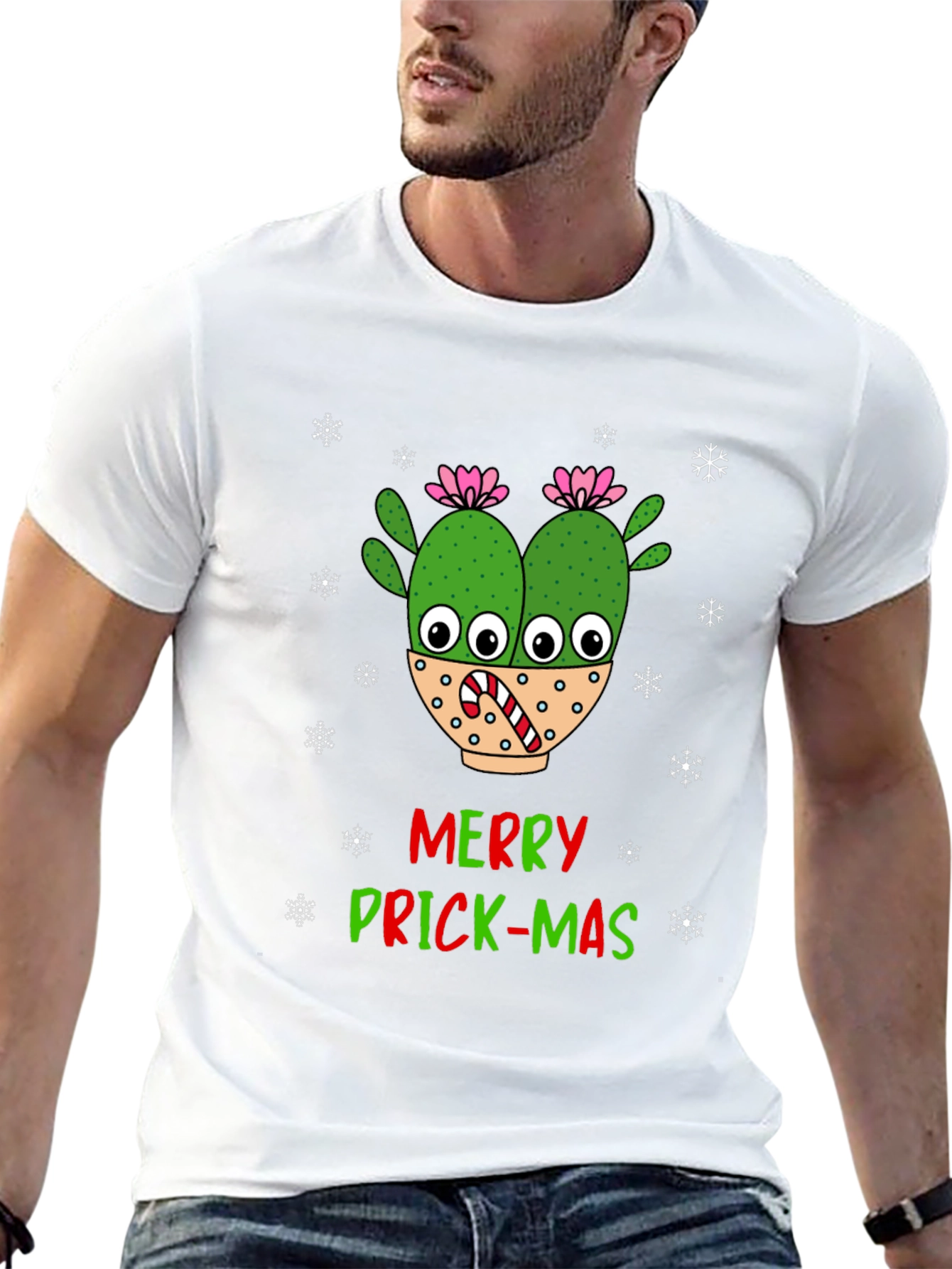 Merry Prick-Mas Cactus T-Shirt