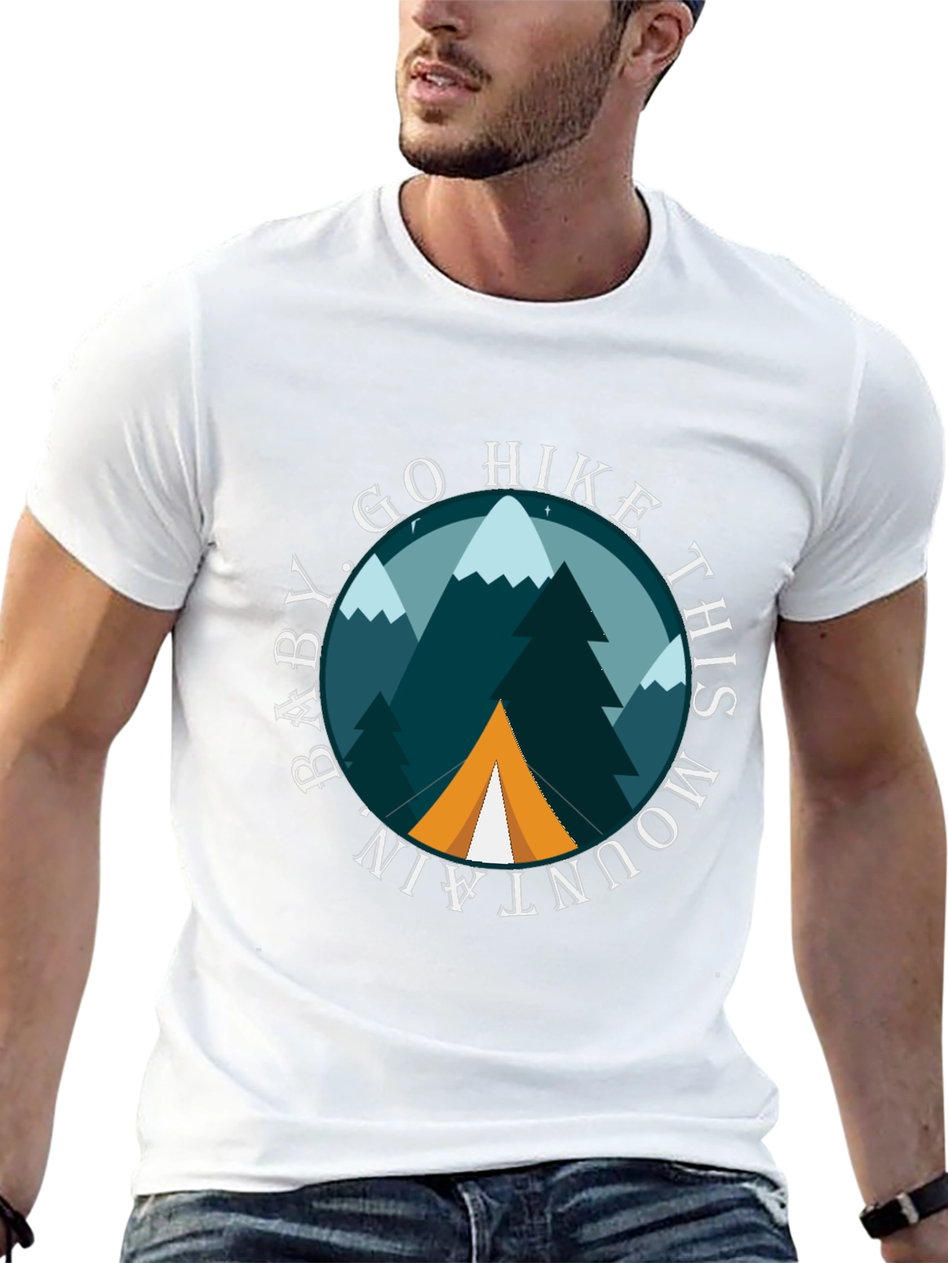 Hike Mountain Graphic Tee - Adventure Awaits!