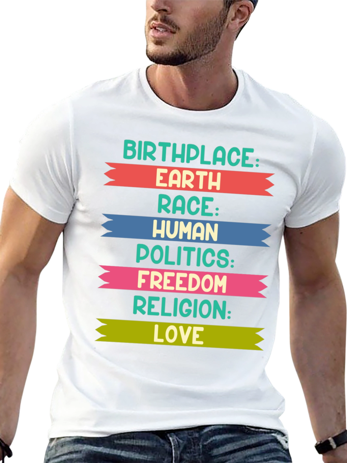 Birthplace Earth Human Equality T-Shirt