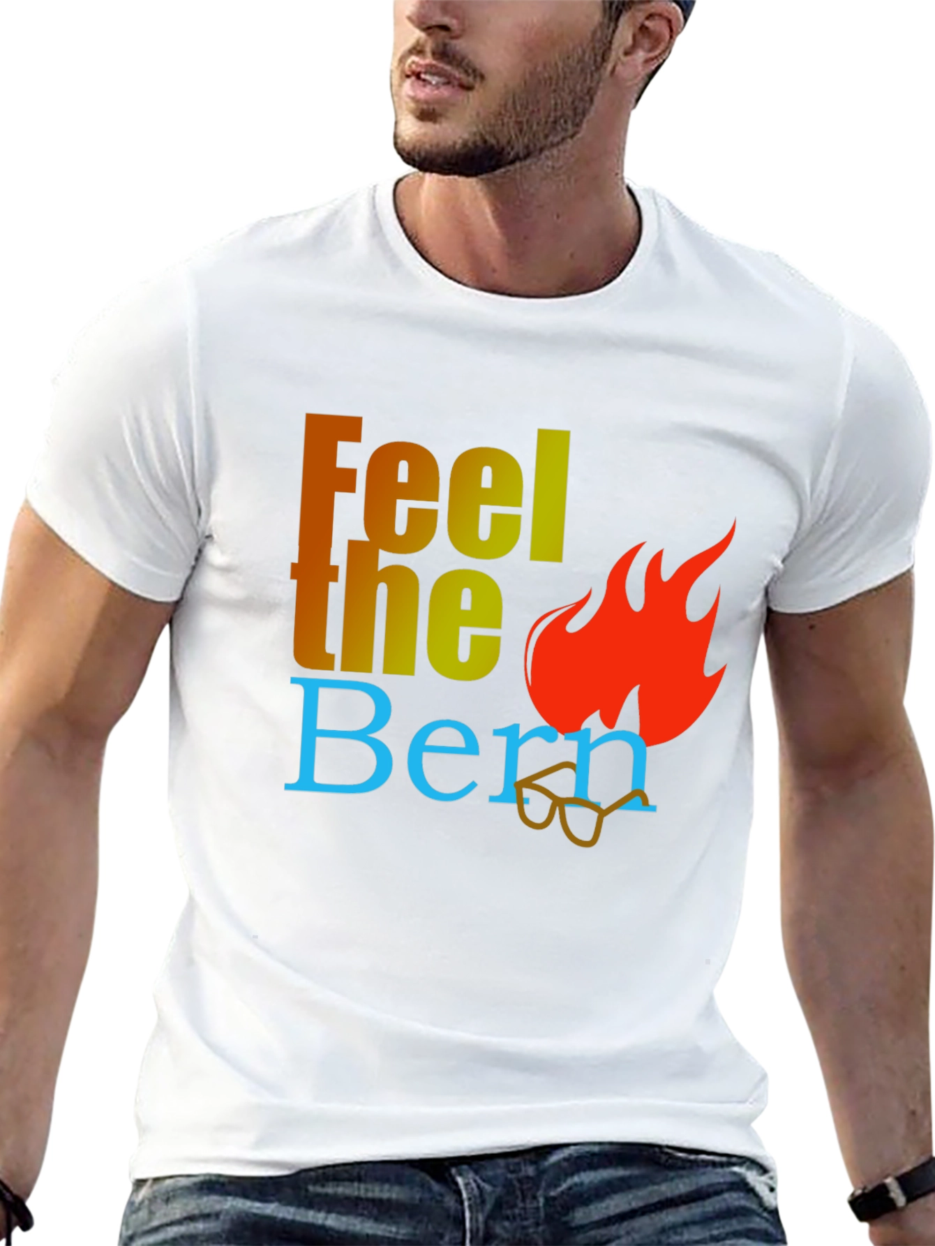 Feel the Bern Political Graphic Tee
