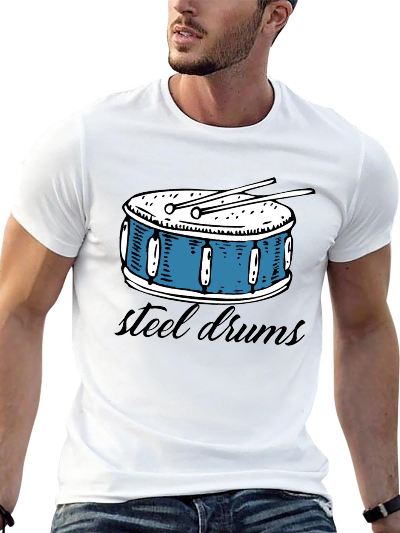 Steel Drums Graphic T-Shirt - Music Lover Tee