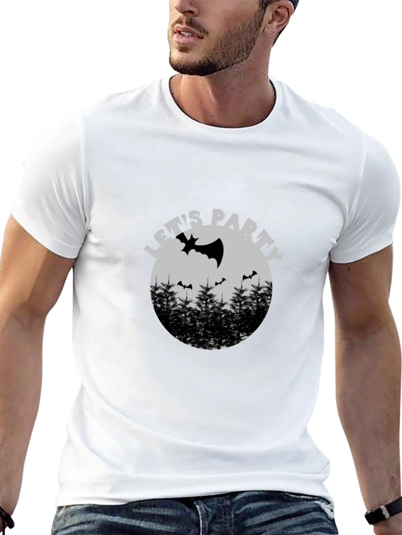 Lets Party Halloween Graphic T-Shirt