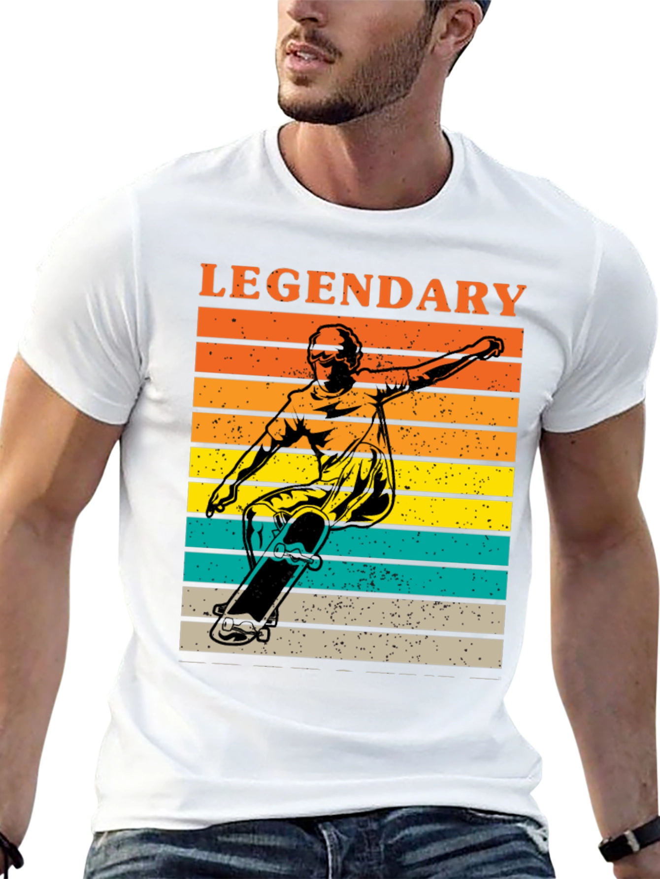 Legendary Skater Graphic T-Shirt