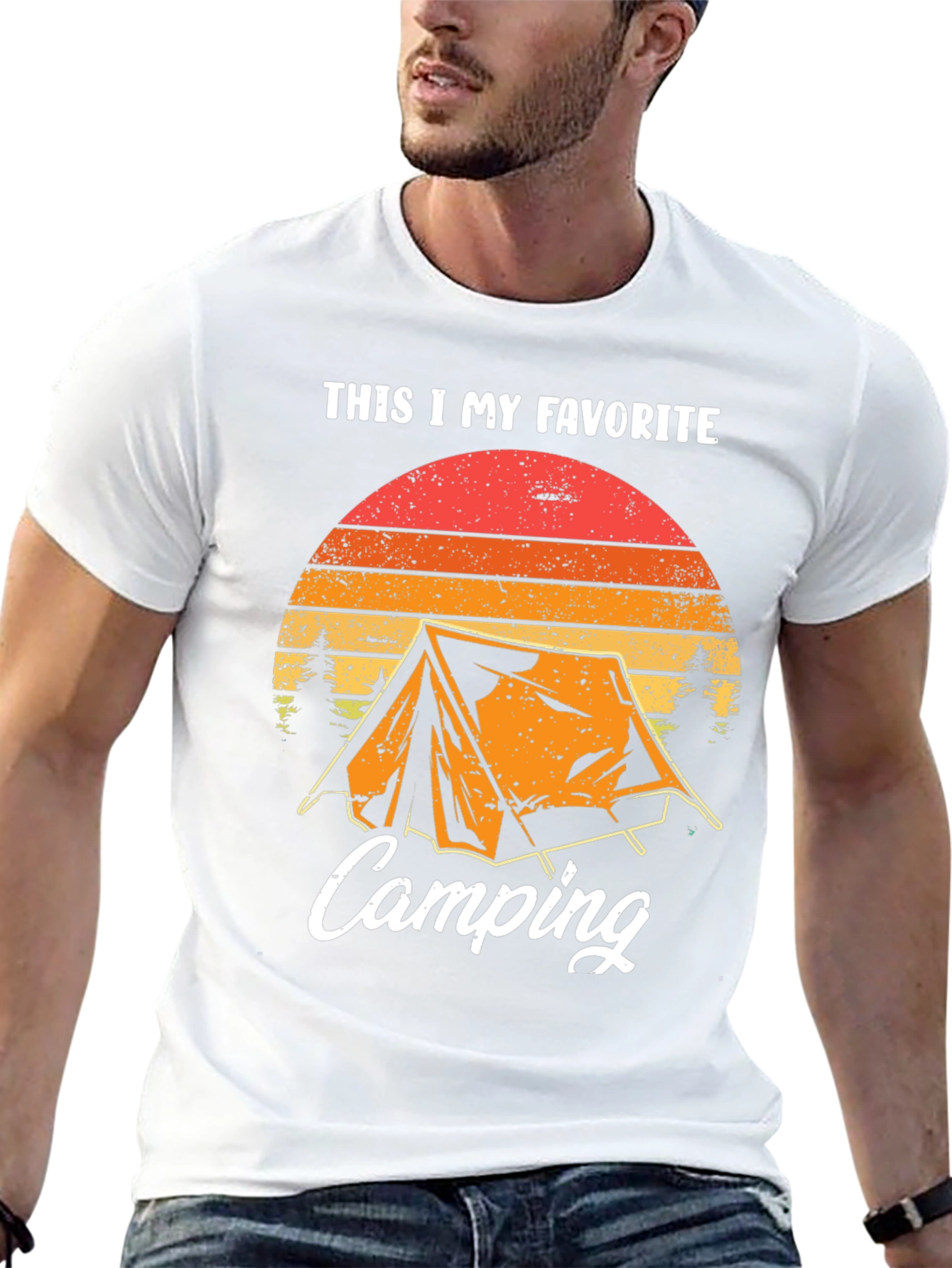 Camping Favorite Graphic T-Shirt