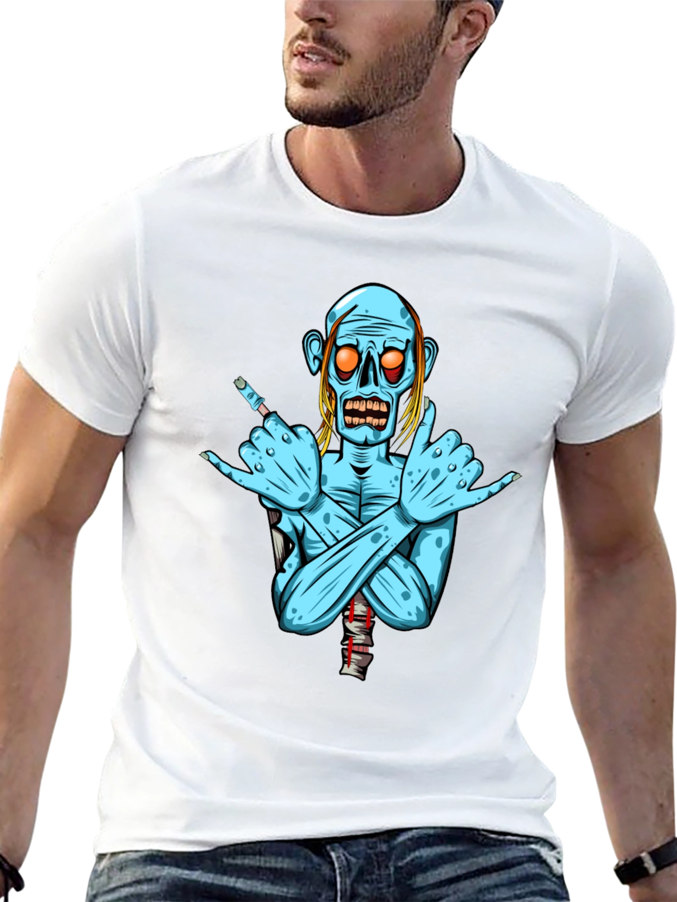 Zombie Rock On T-Shirt