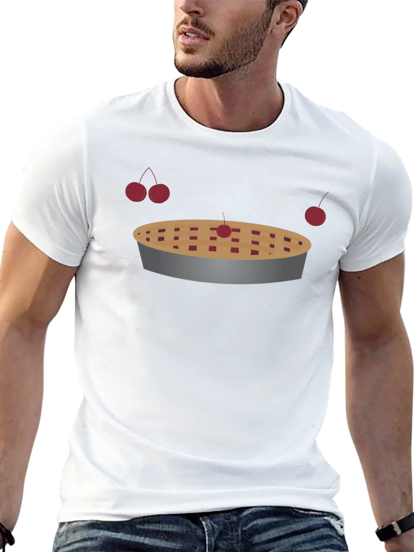 Cherry Pie Graphic Tee - Unisex Casual Comfort