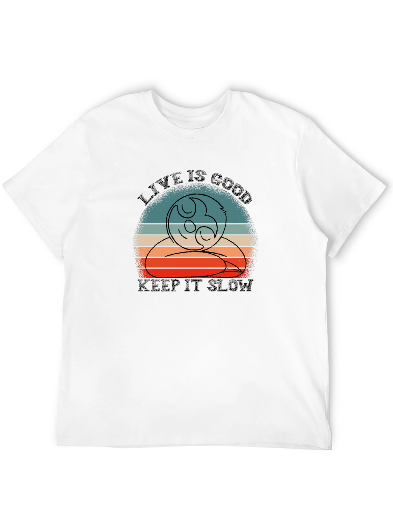 Live is Good Keep it Slow Tee