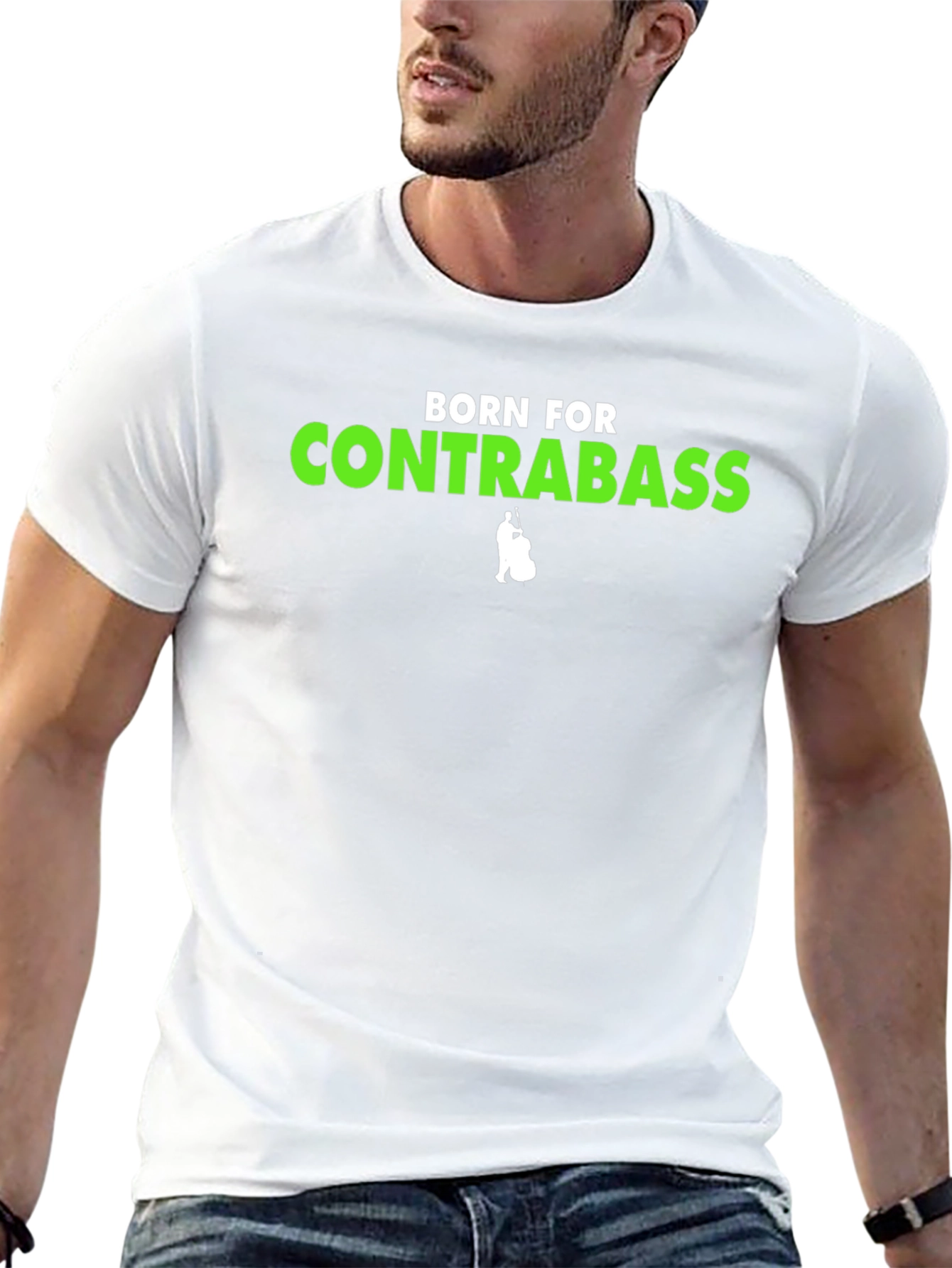 Born For Contrabass T-Shirt - Musician Tee