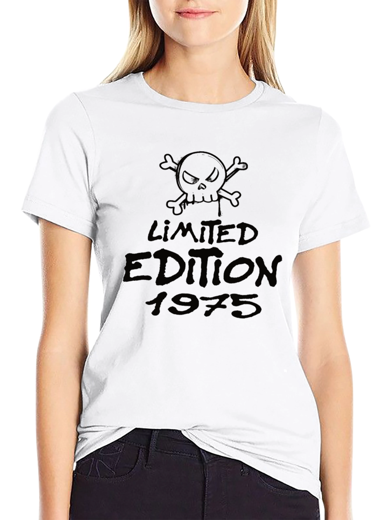 Limited Edition 1975 Skull Graphic T-Shirt