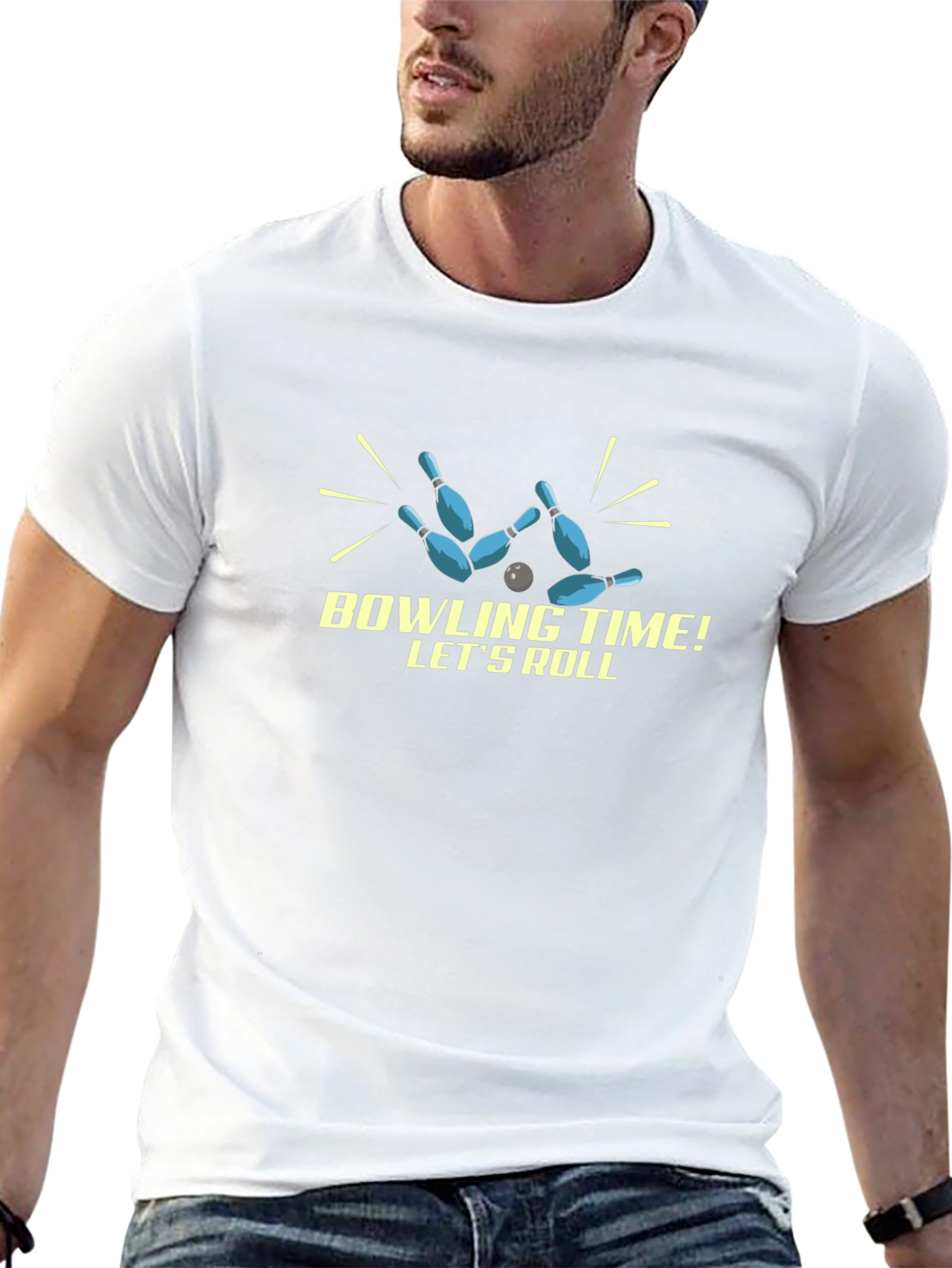 Bowling Time T-Shirt - Lets Roll!