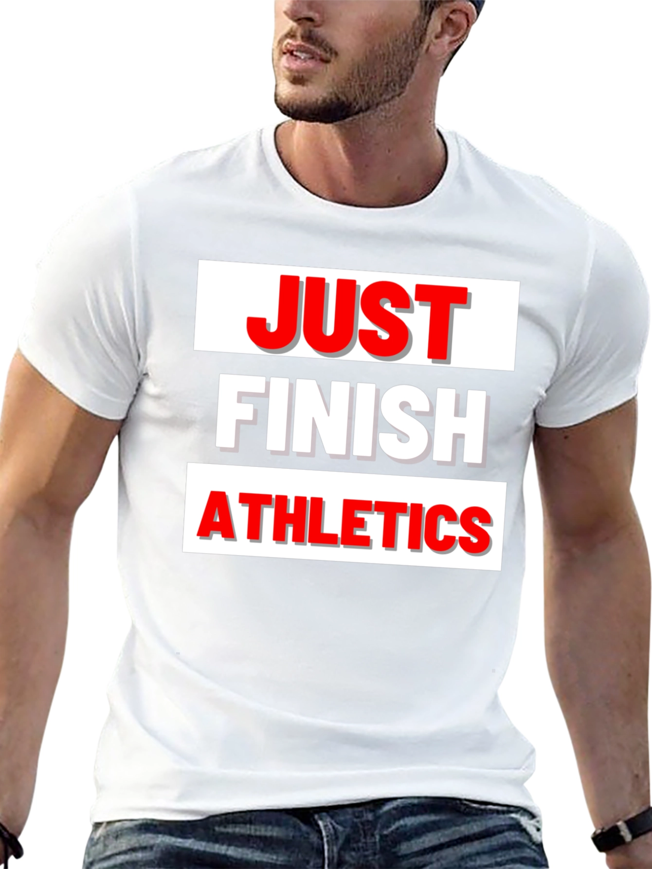 Just Finish Athletics Graphic Tee