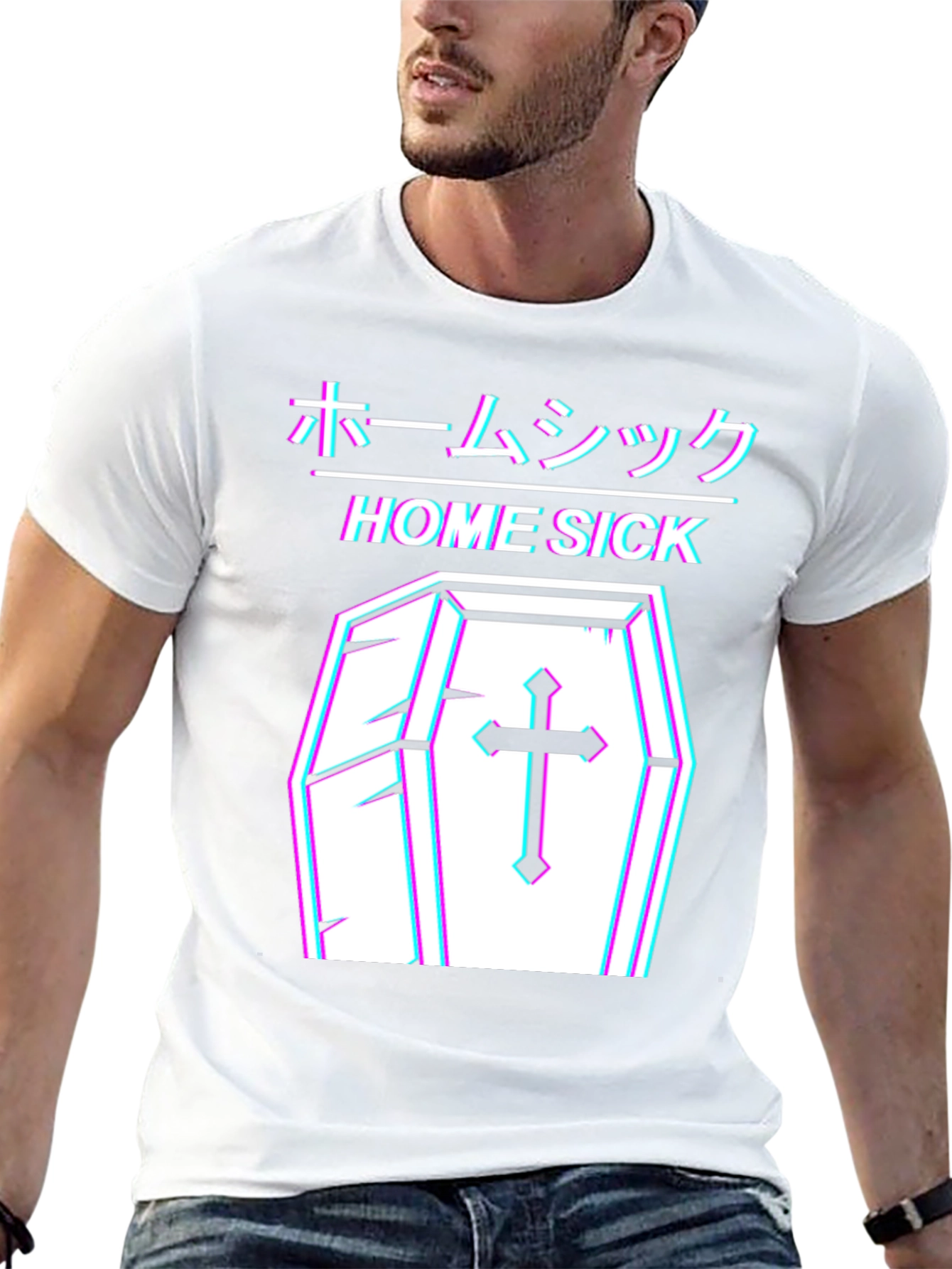 Home Sick Coffin T-Shirt