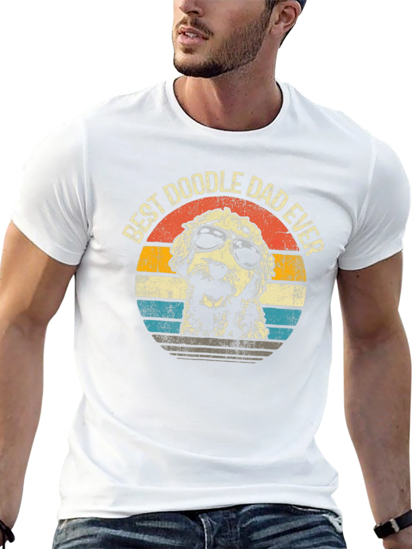 Best Doodle Dad Ever Graphic Tee