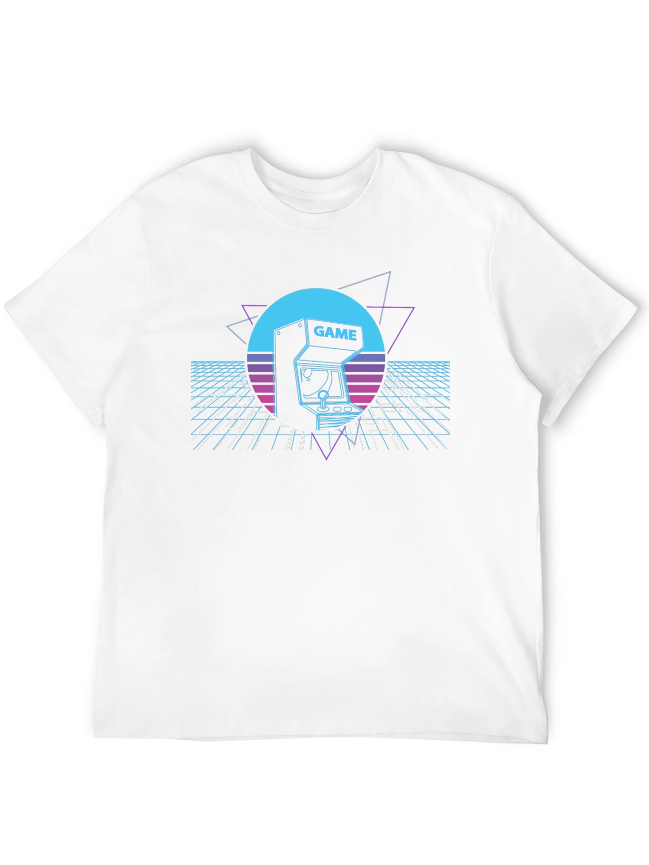 Retro Arcade Game T-Shirt - 80s Gaming Style
