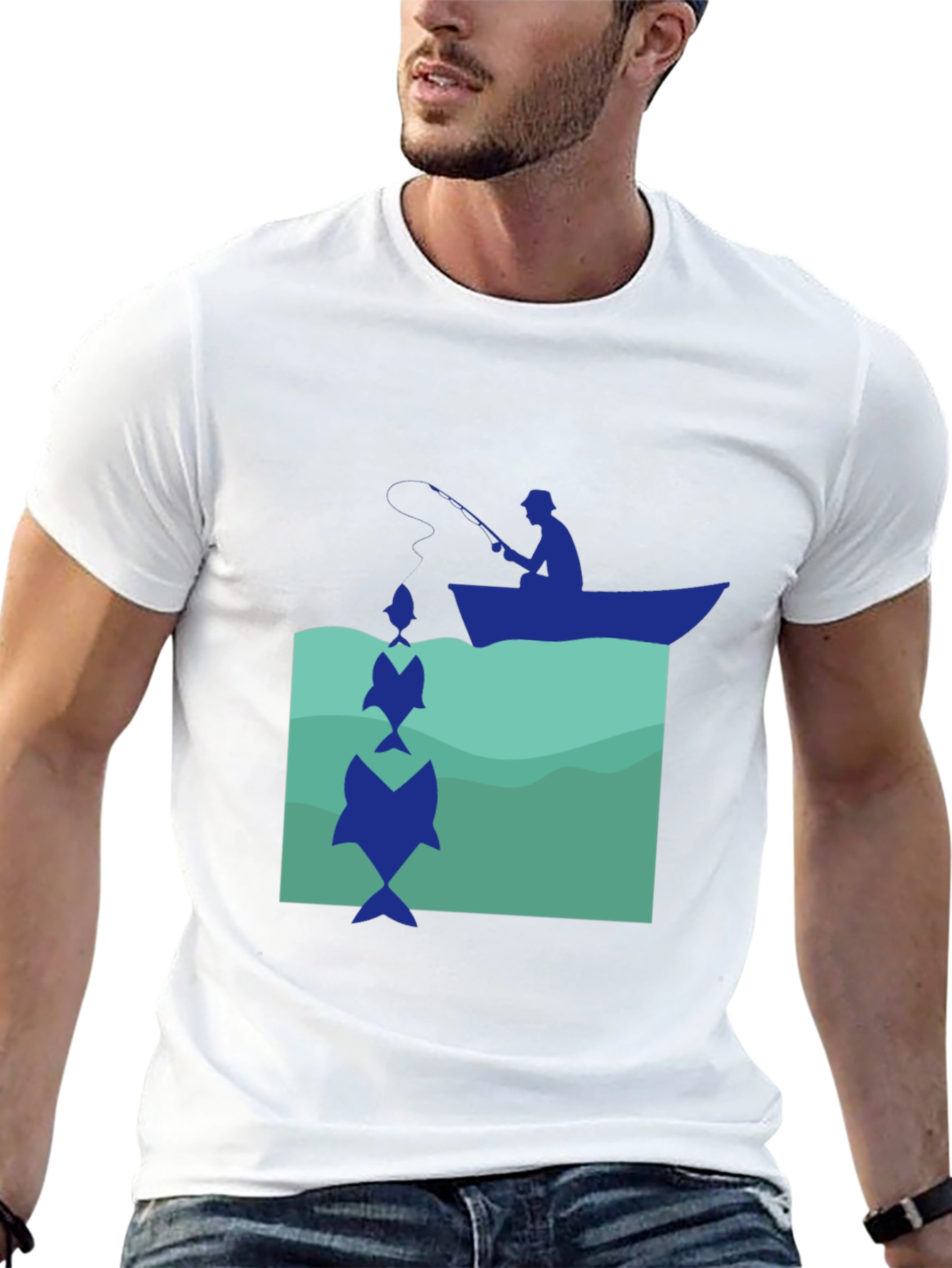 Fishing Graphic T-Shirt