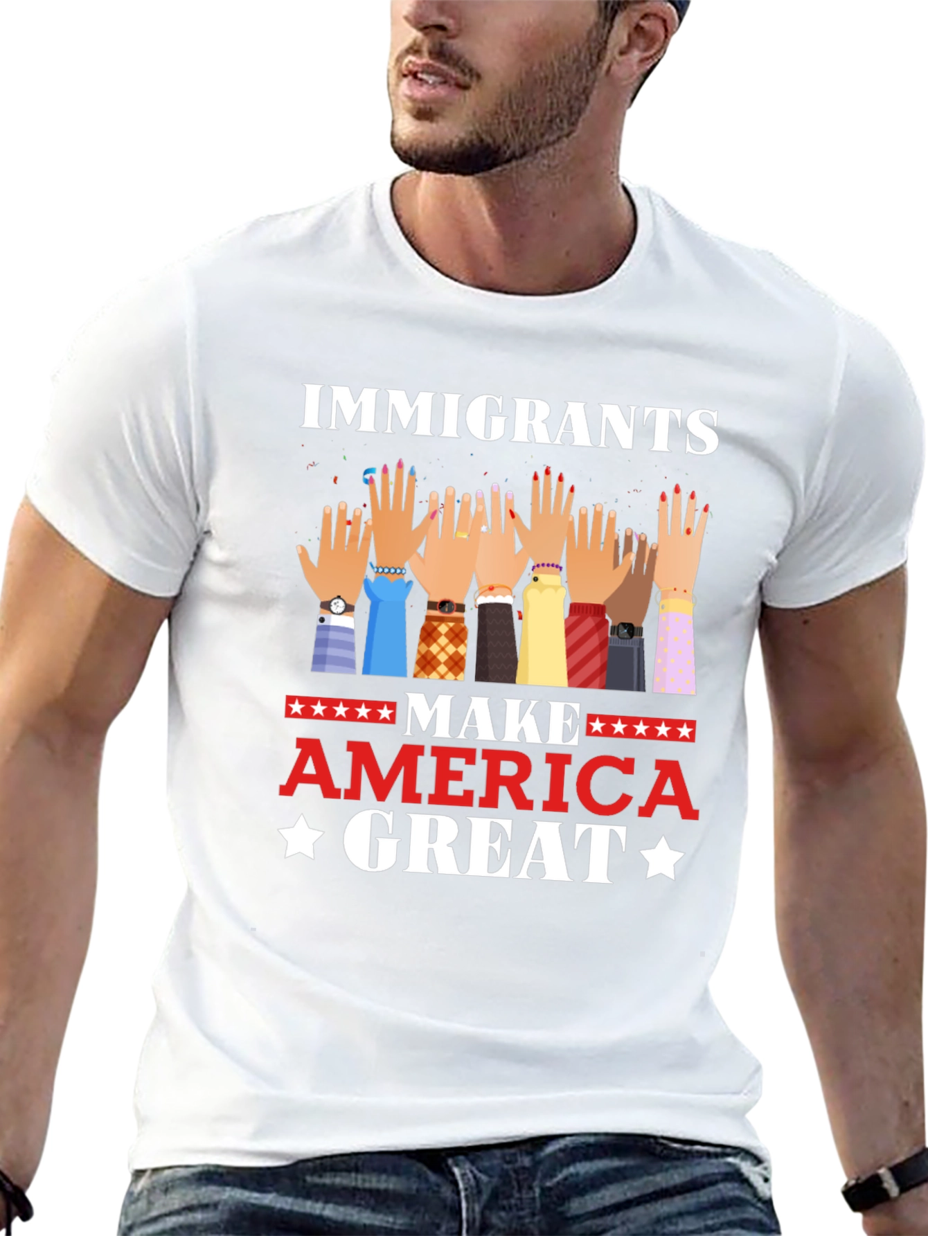 Immigrants Make America Great T-Shirt