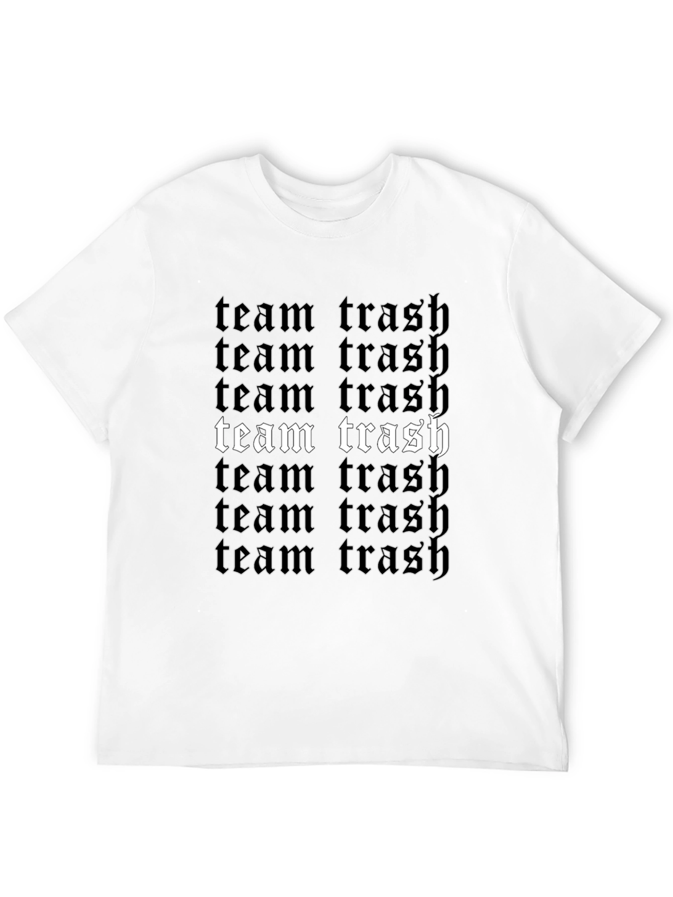 Team Trash Graphic Tee - Comfy Stylish Bold Statement